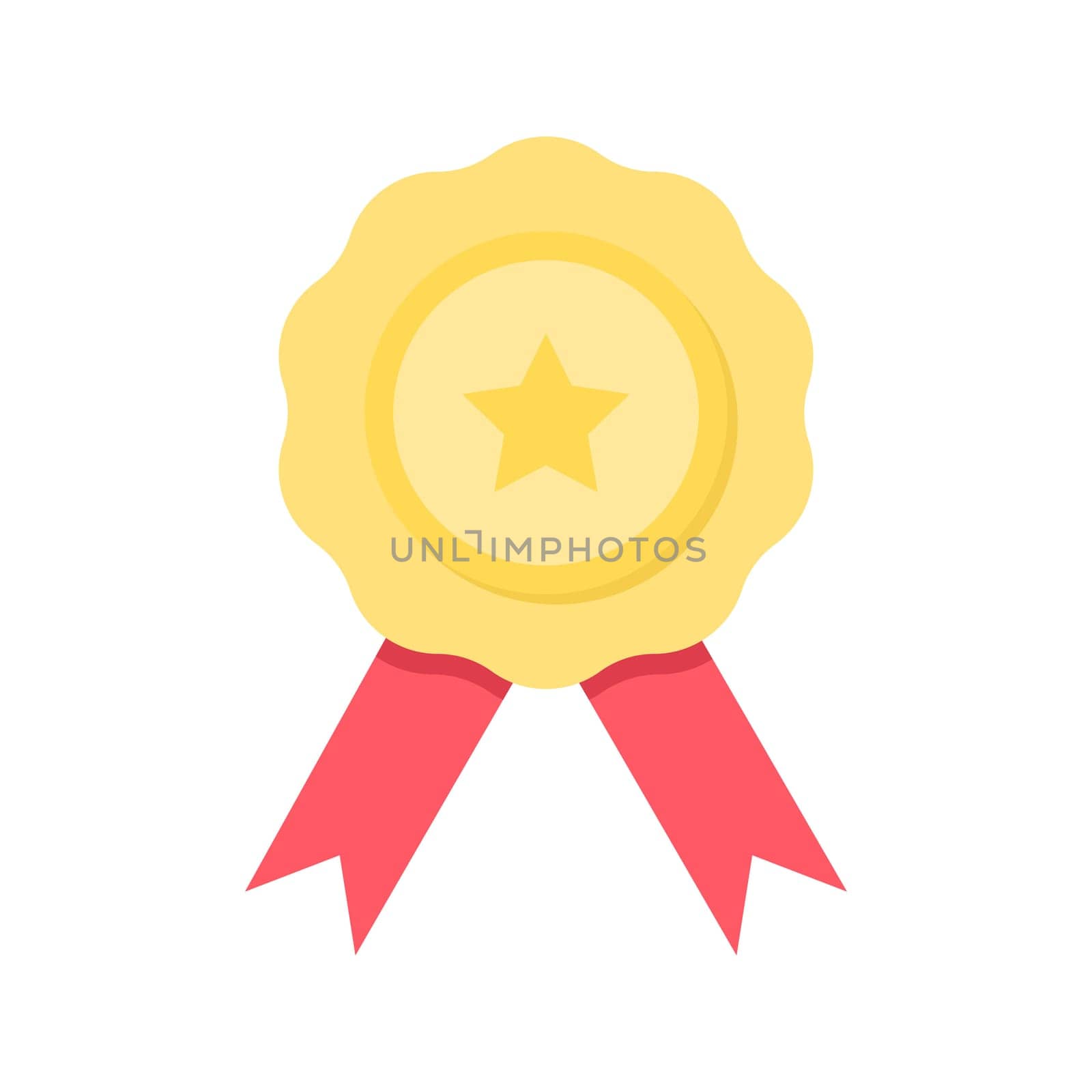 Badge Icon image. Suitable for mobile application.