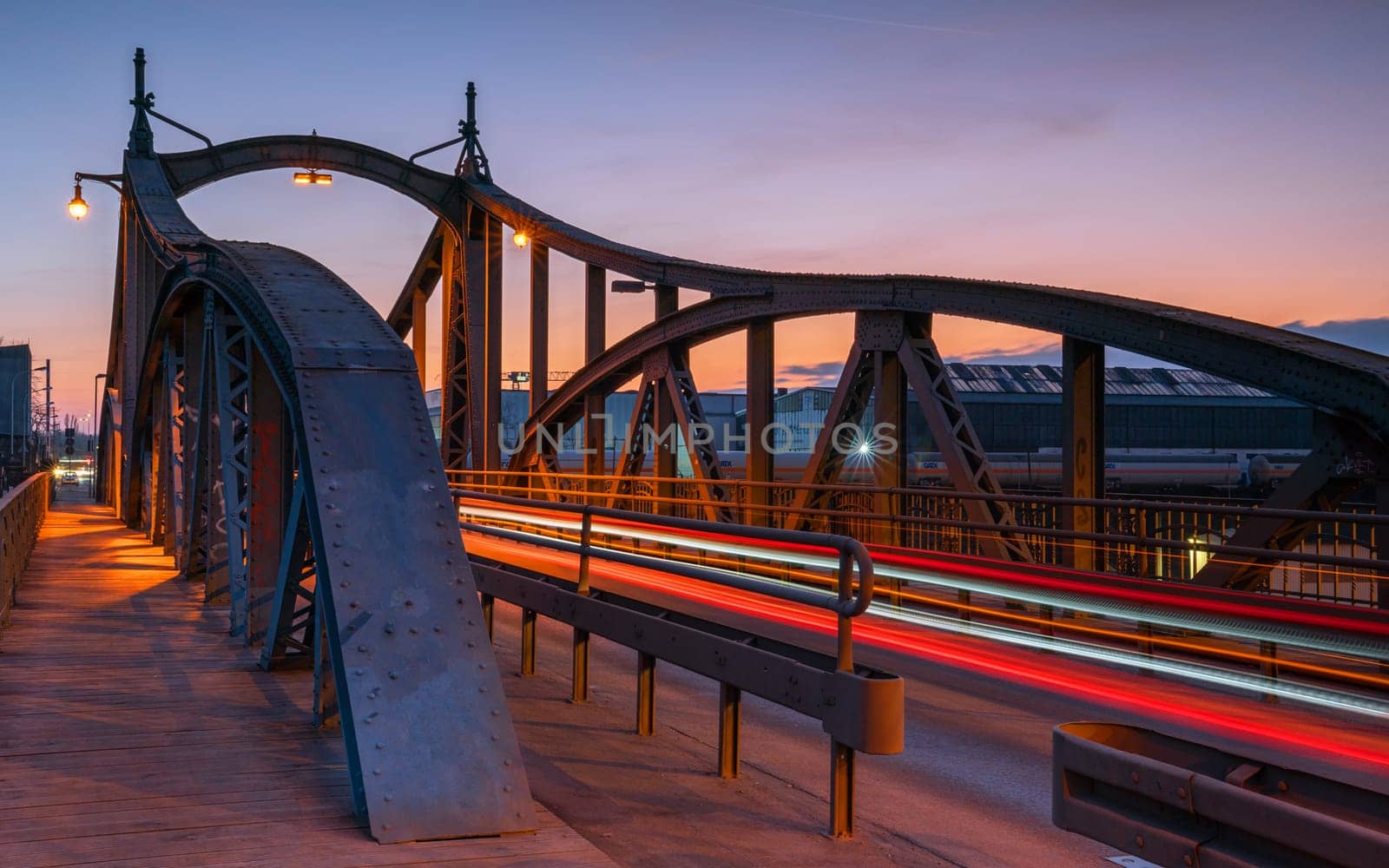 Harbor Bridge, Krefeld, North Rhine Westphalia, Germany by alfotokunst