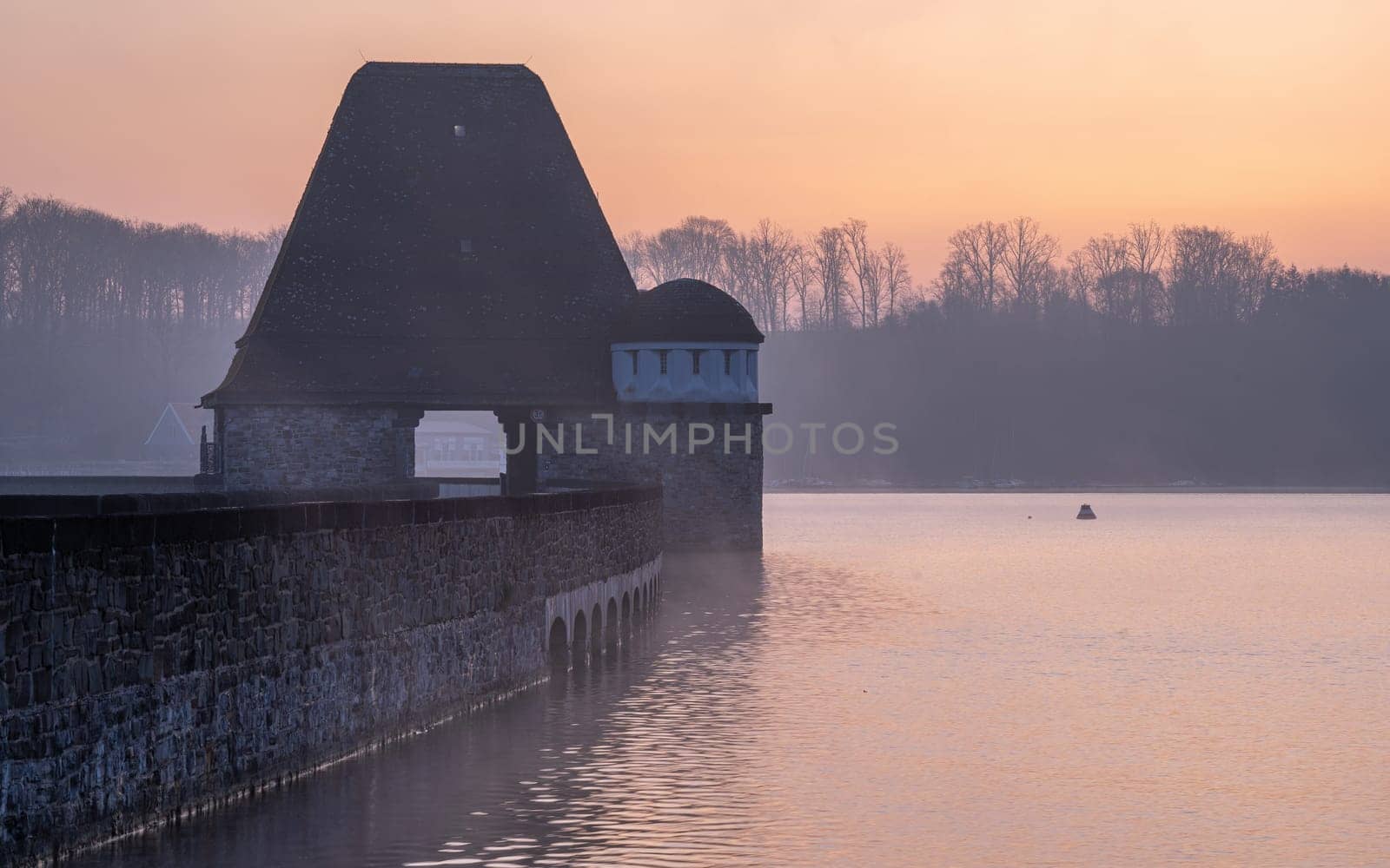 Moehne lake, Soest, Sauerland, Germany by alfotokunst