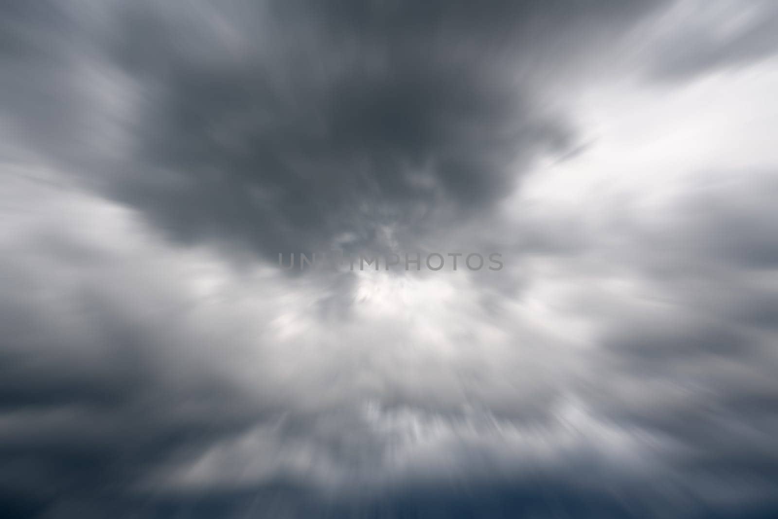 Evening sky with dramatic clouds