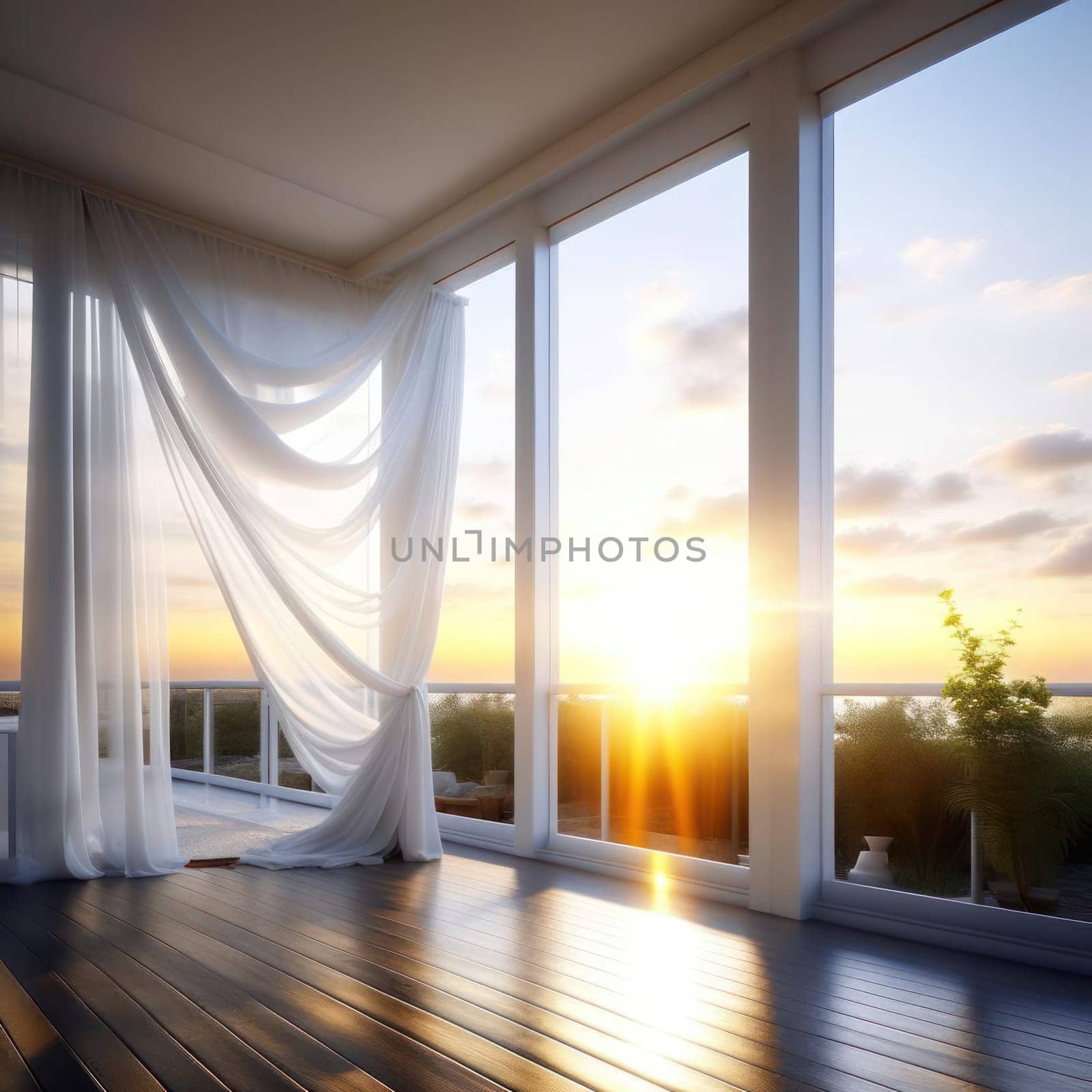 veranda. Image created by AI