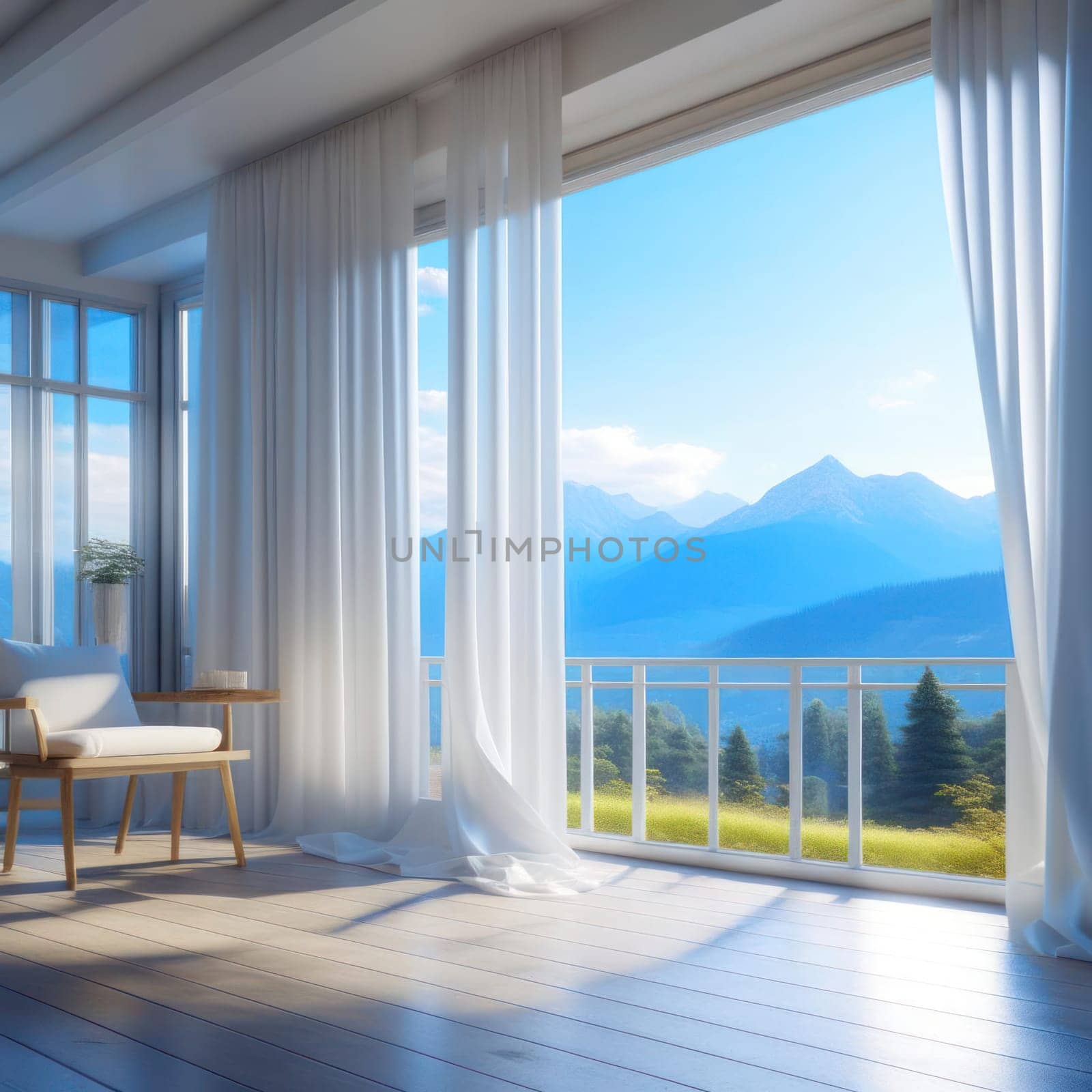 veranda. Image created by AI