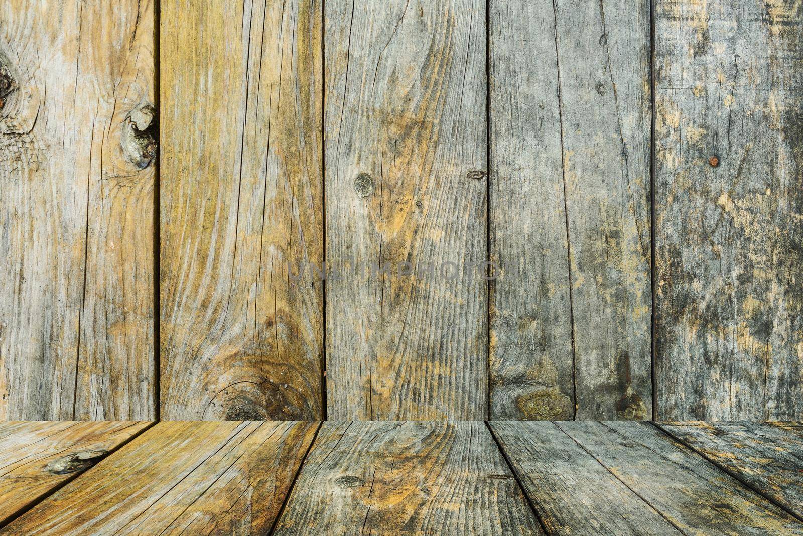 wood texture, background old panels by Wmpix