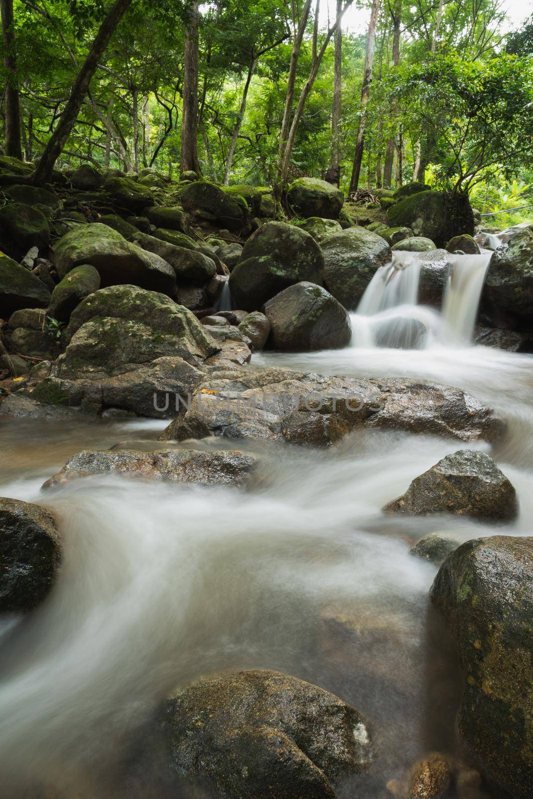 Waterfall at chiang rai in Thailand