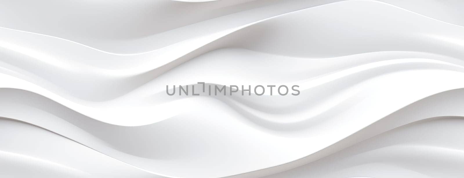 The texture is white geometric waves, seamless. Beautiful background for your design
