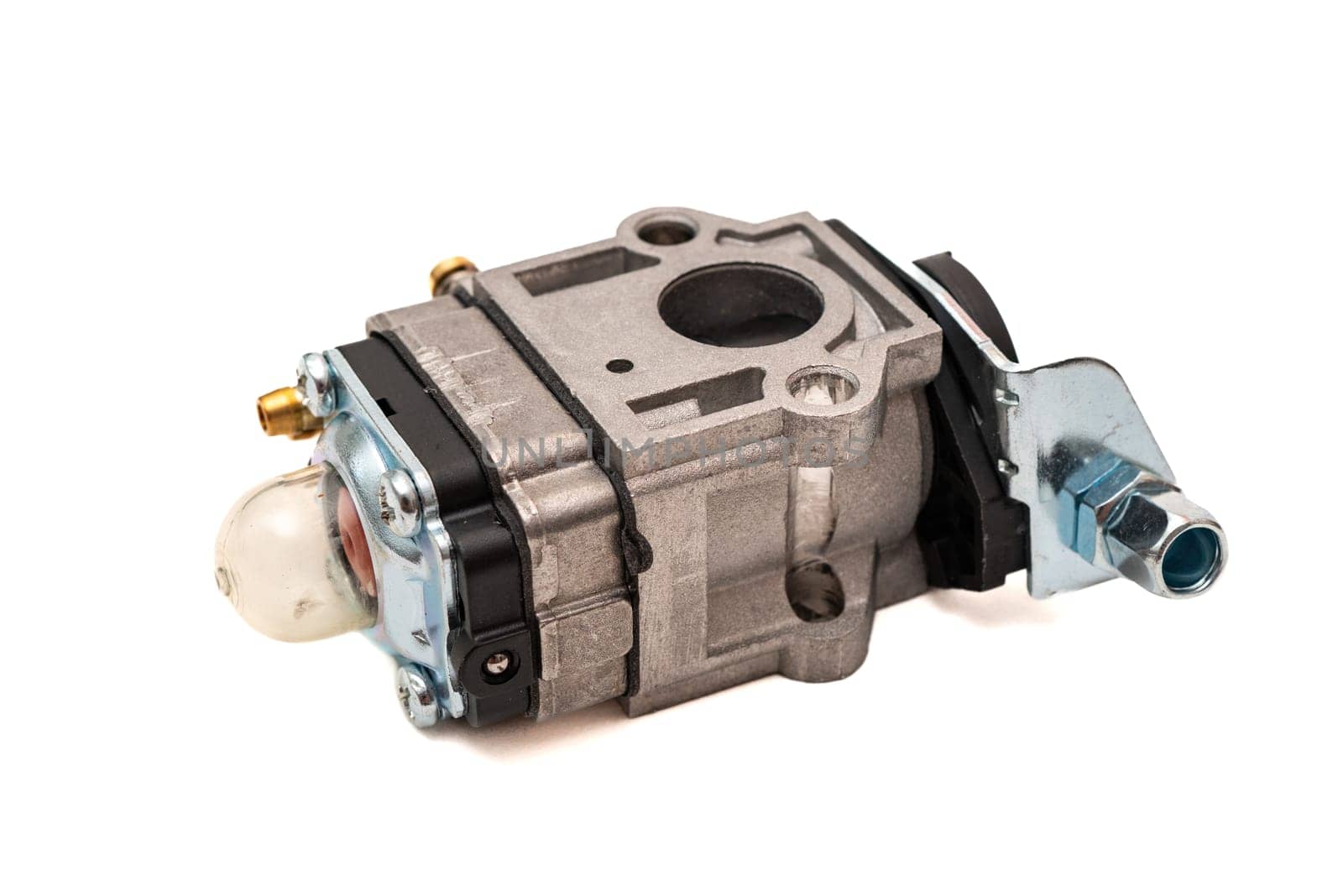 motoblock carburetor on an isolated background