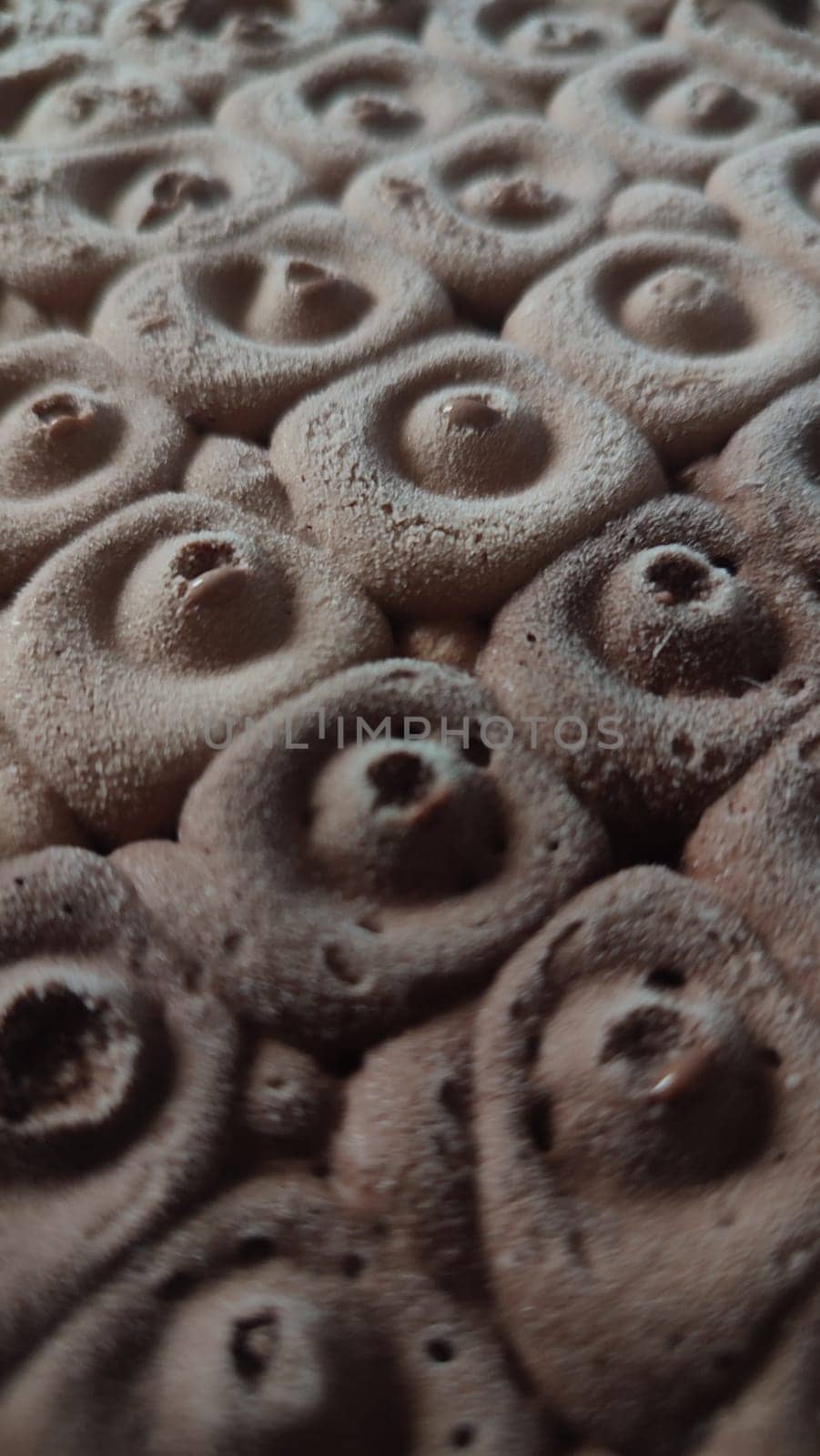 chocolate texture brown ice cream, sweet food dessert. High quality photo