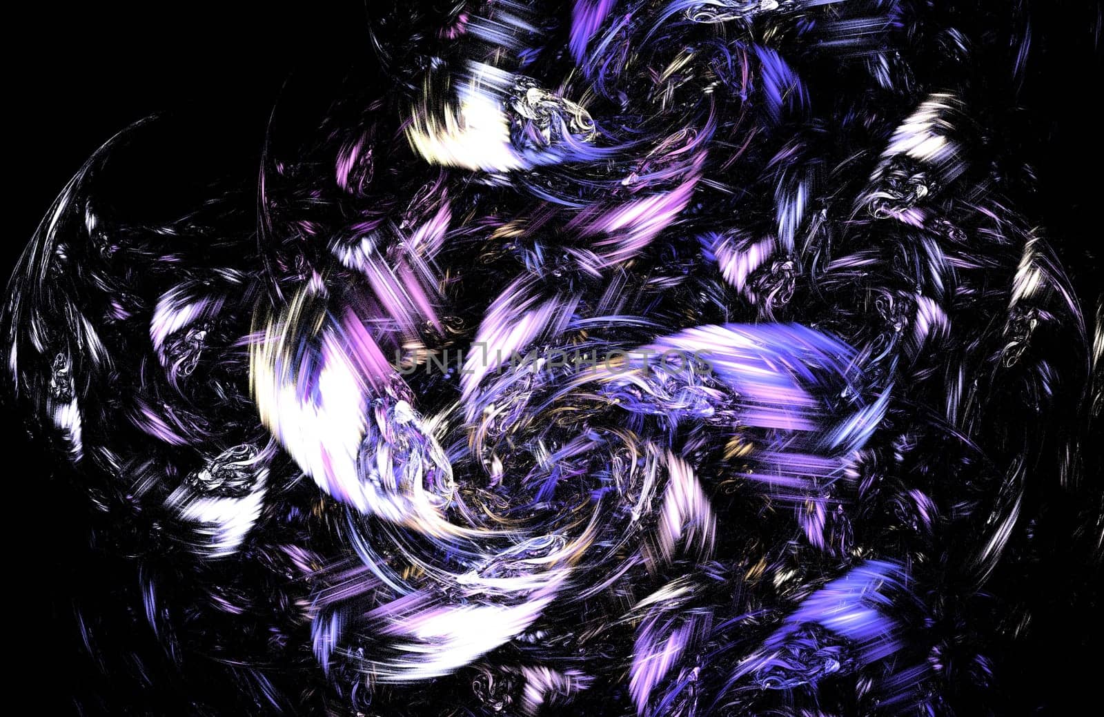 abstract violet background, unique illustration, multicolored fractal composition for graphic and design art projects. . High quality photo