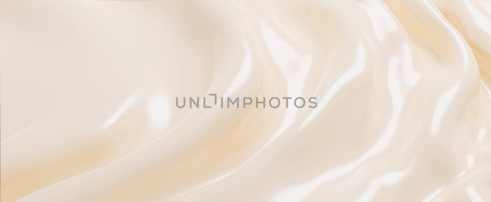 Cosmetic cream background 3D render by Myimagine