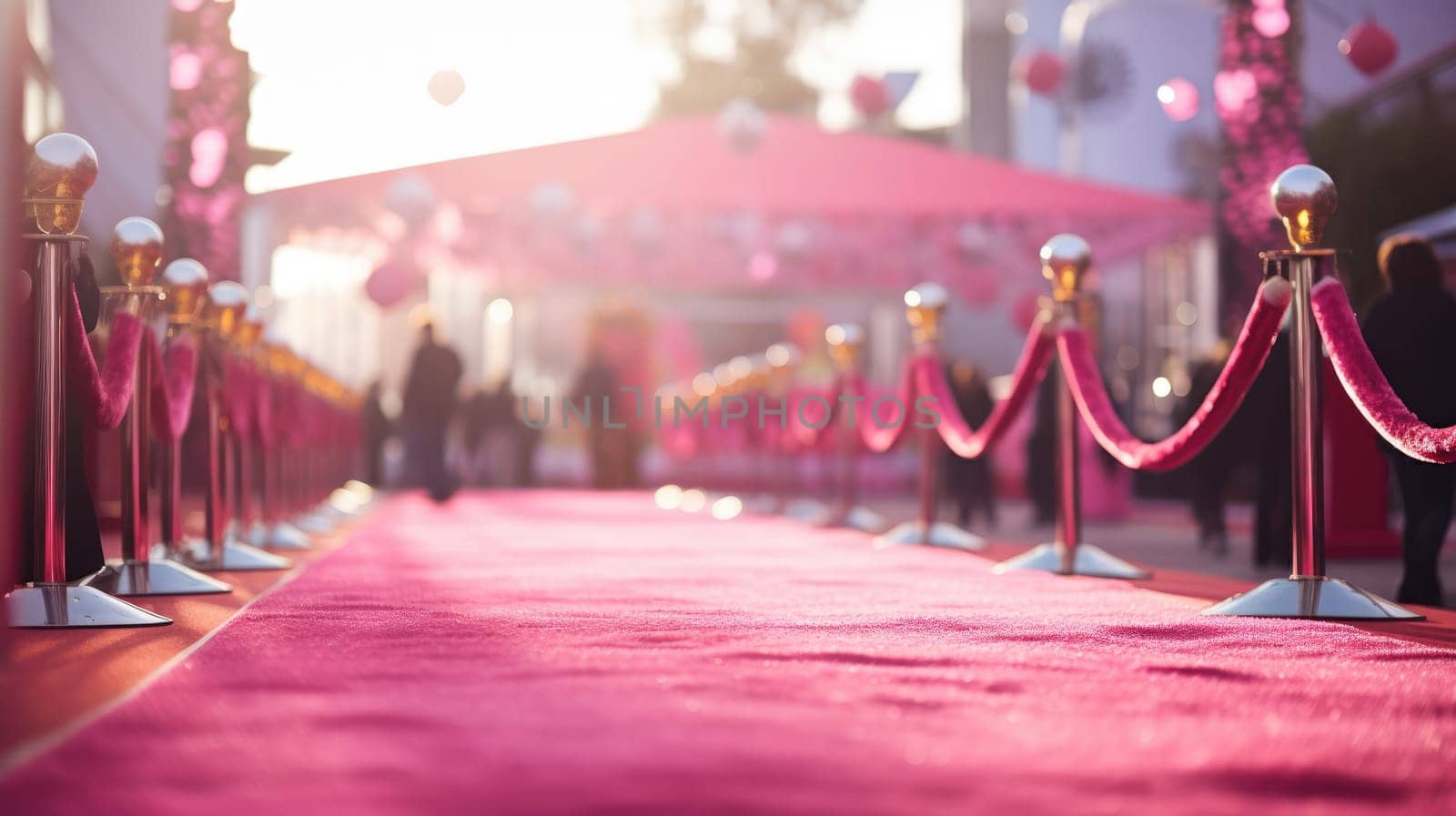 Pink carpet at the film festival. Celebrity awards ceremony by natali_brill