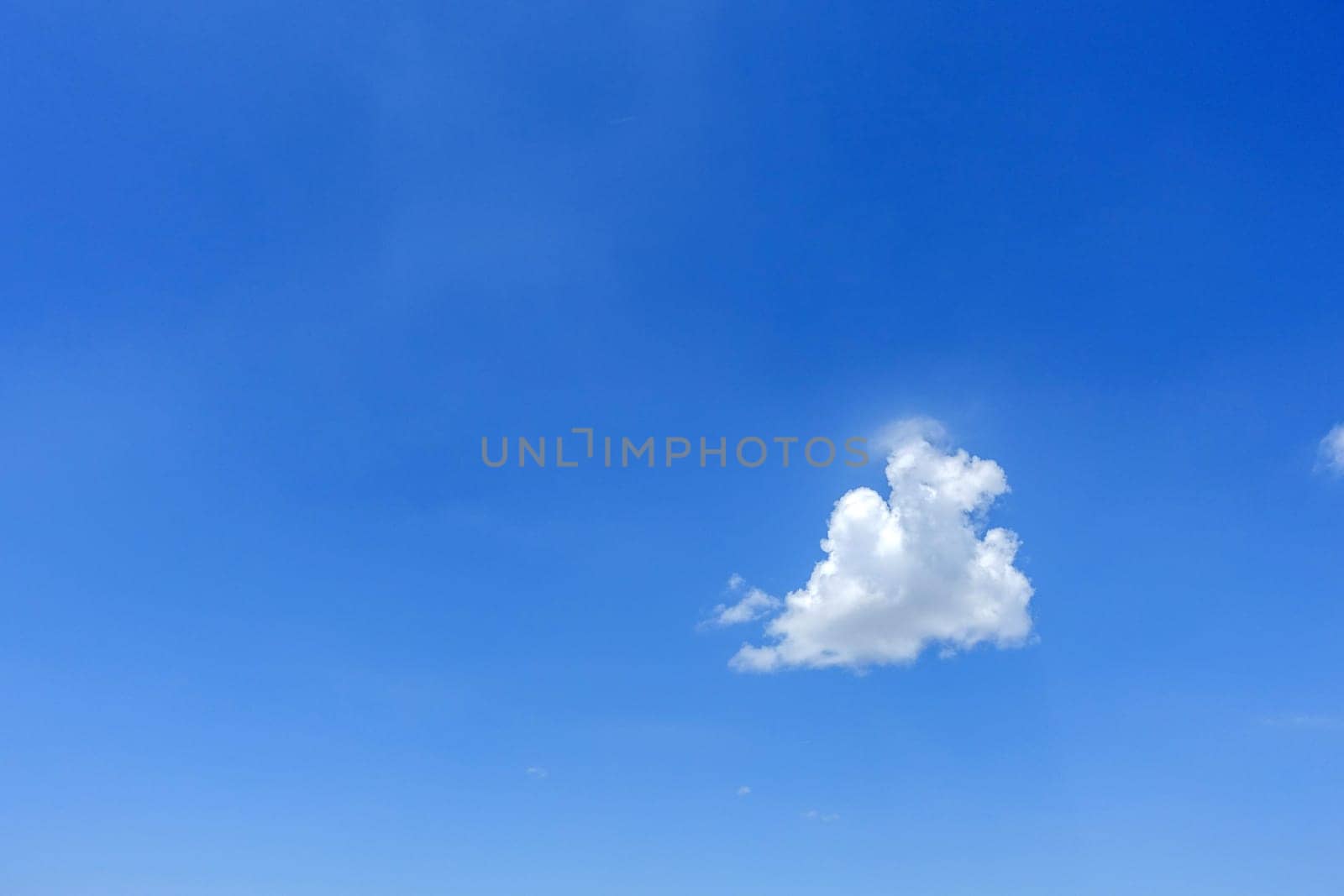 blue sky and clouds,clouds of different shapes, by nhatipoglu
