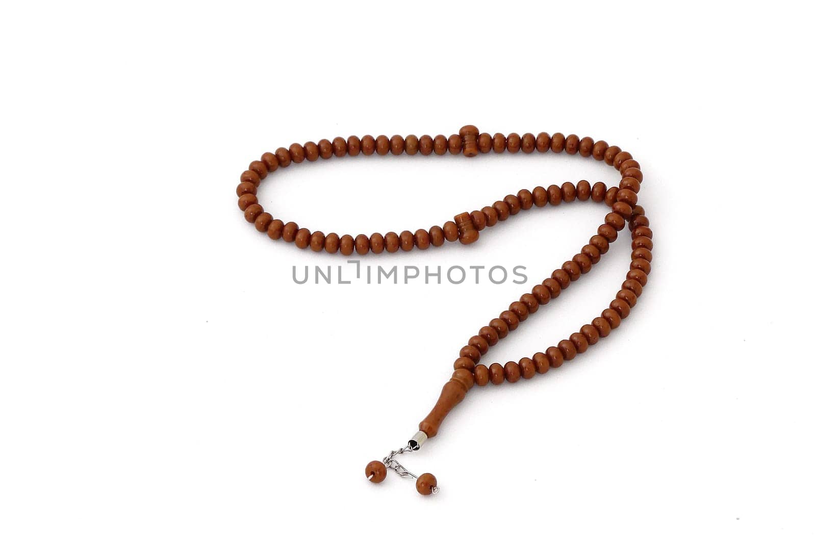 rosary standing on a white background, rosary in islam, close-up prayer rosary, by nhatipoglu