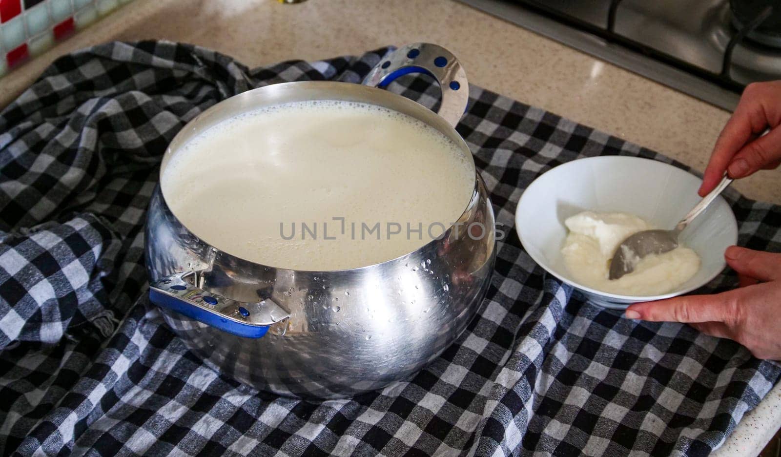 fermenting yogurt, fermenting yogurt at home, making homemade yogurt,