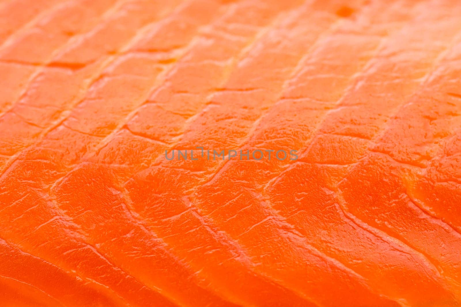 Salmon fillet background. A background of fresh smoked salmon.