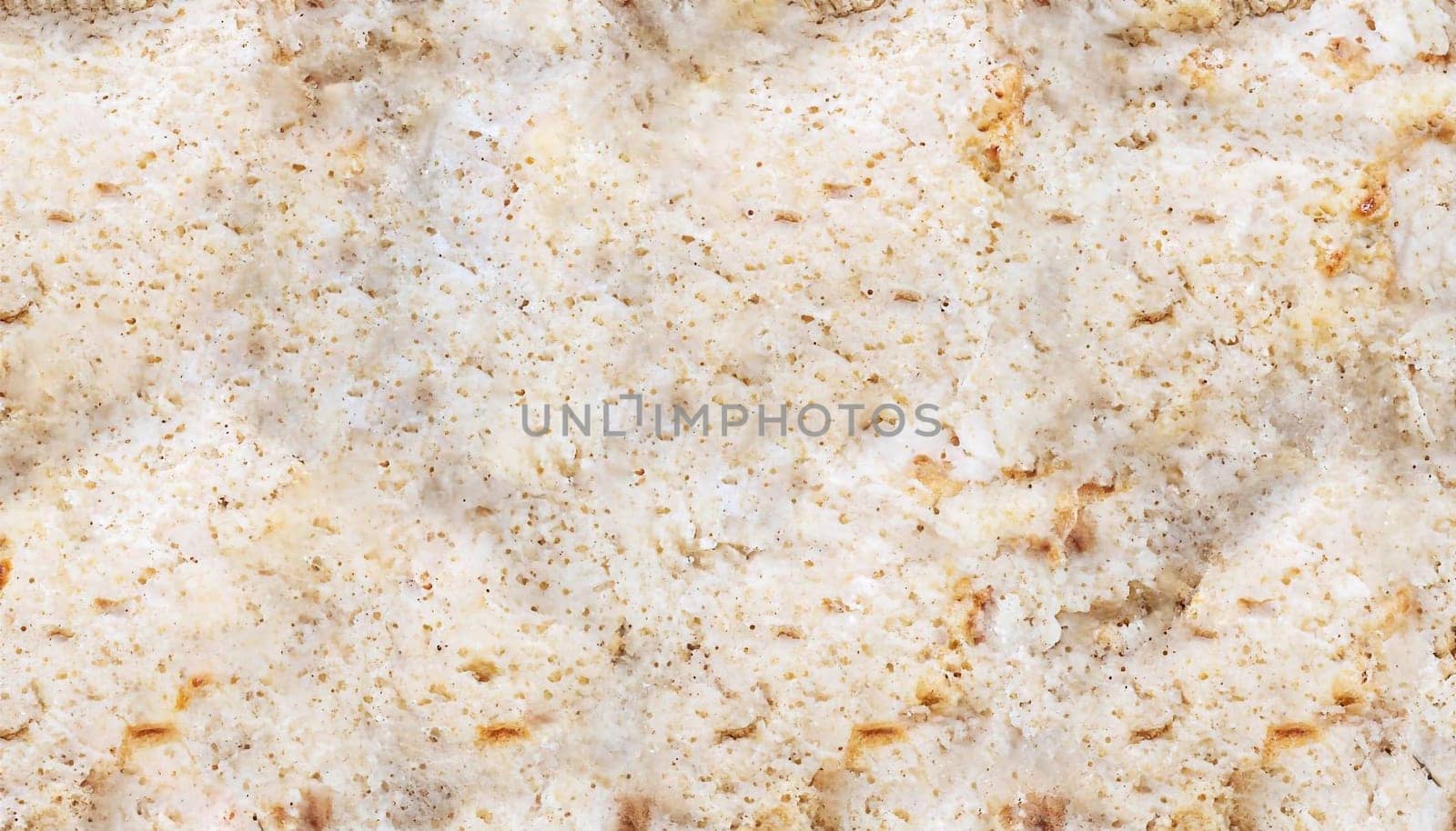 aesthetic close up shot of an indonesian style of chip, crackers snacks called "emping manis" from Cirebon City served on white ceramic bowl with white marble background texture seamless