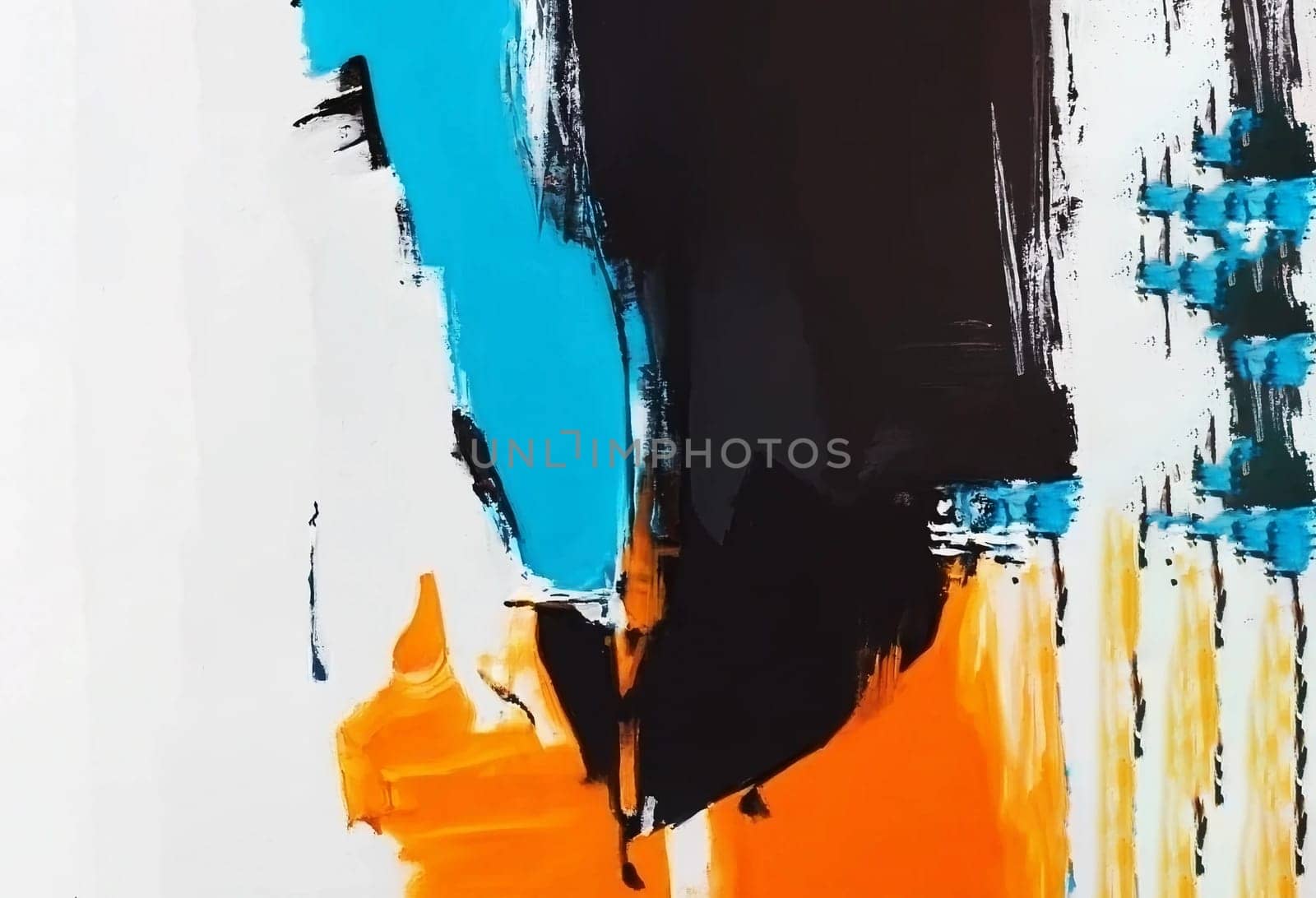Abstract line face. Contemporary drawing in modern cubism style. Portrait of a woman face isolated on colorful pastel textures with shapes.