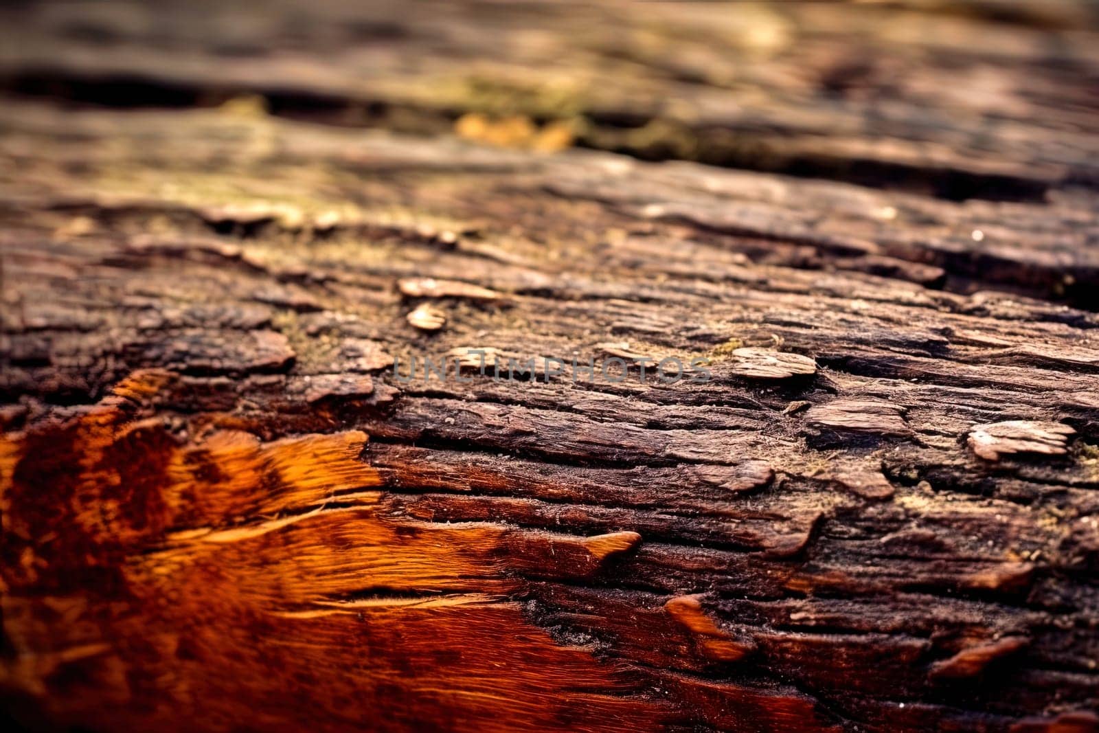 Old cracked oak boards. Wood texture. High quality photo