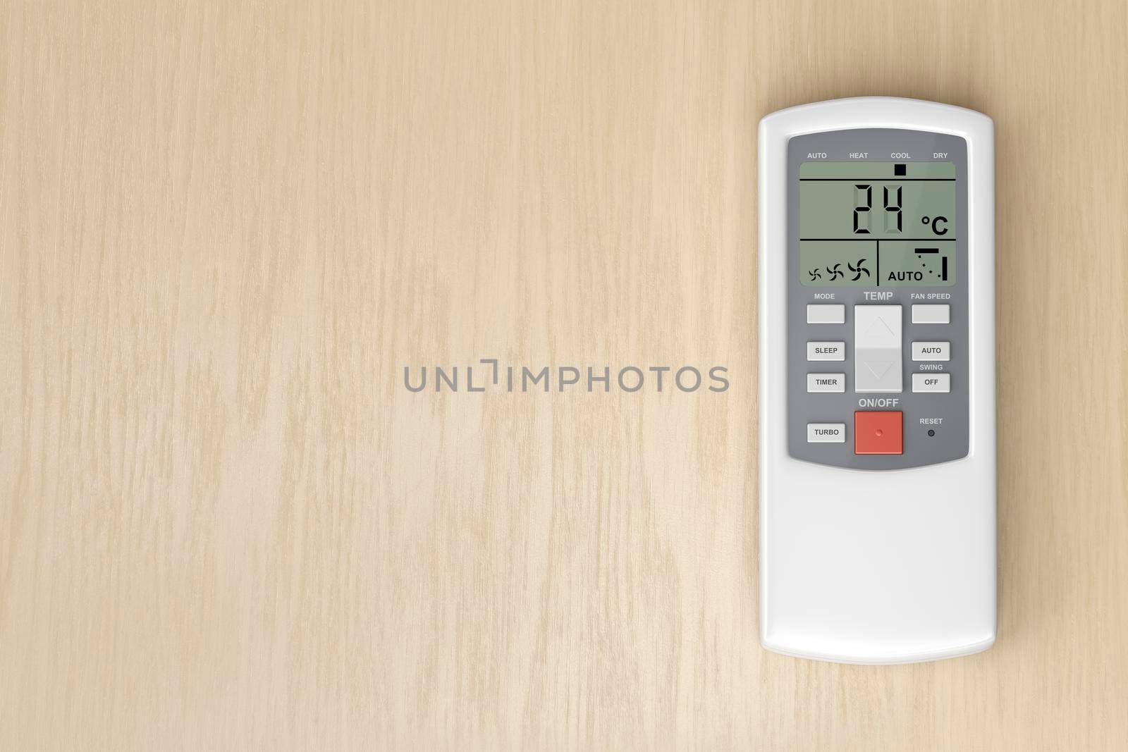 Air conditioner remote control by magraphics
