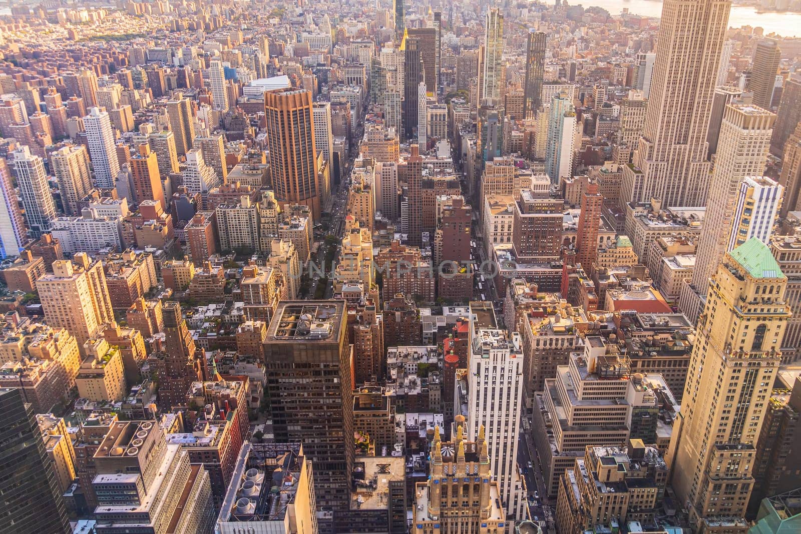 Manhattan's skyline, cityscape of New York City in the United State  by f11photo