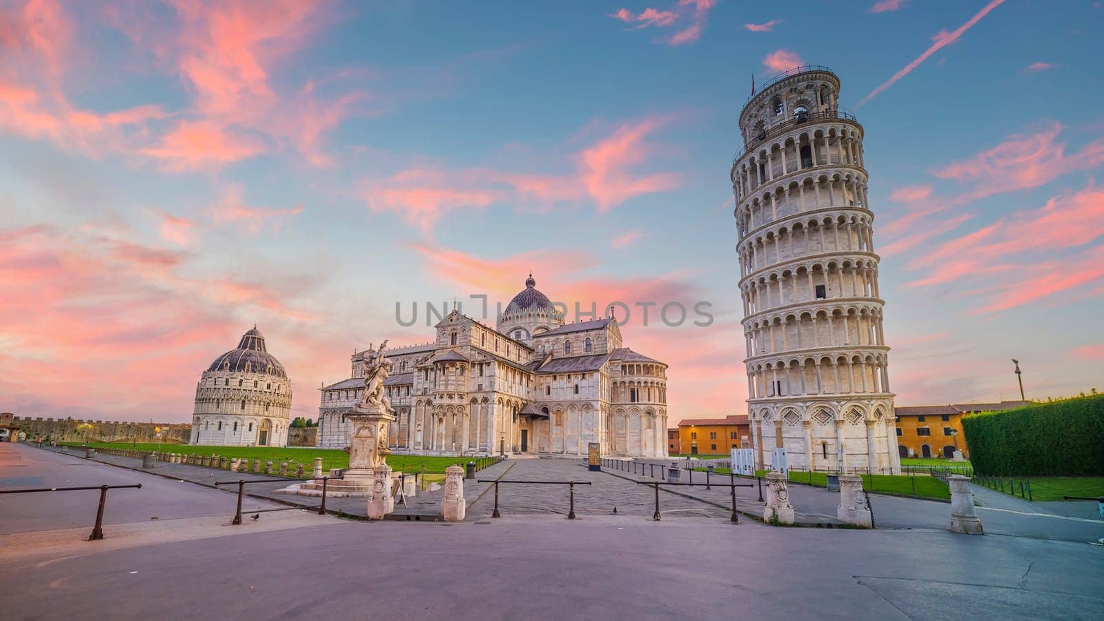 The famous Leaning Tower in Pisa, Italy by f11photo