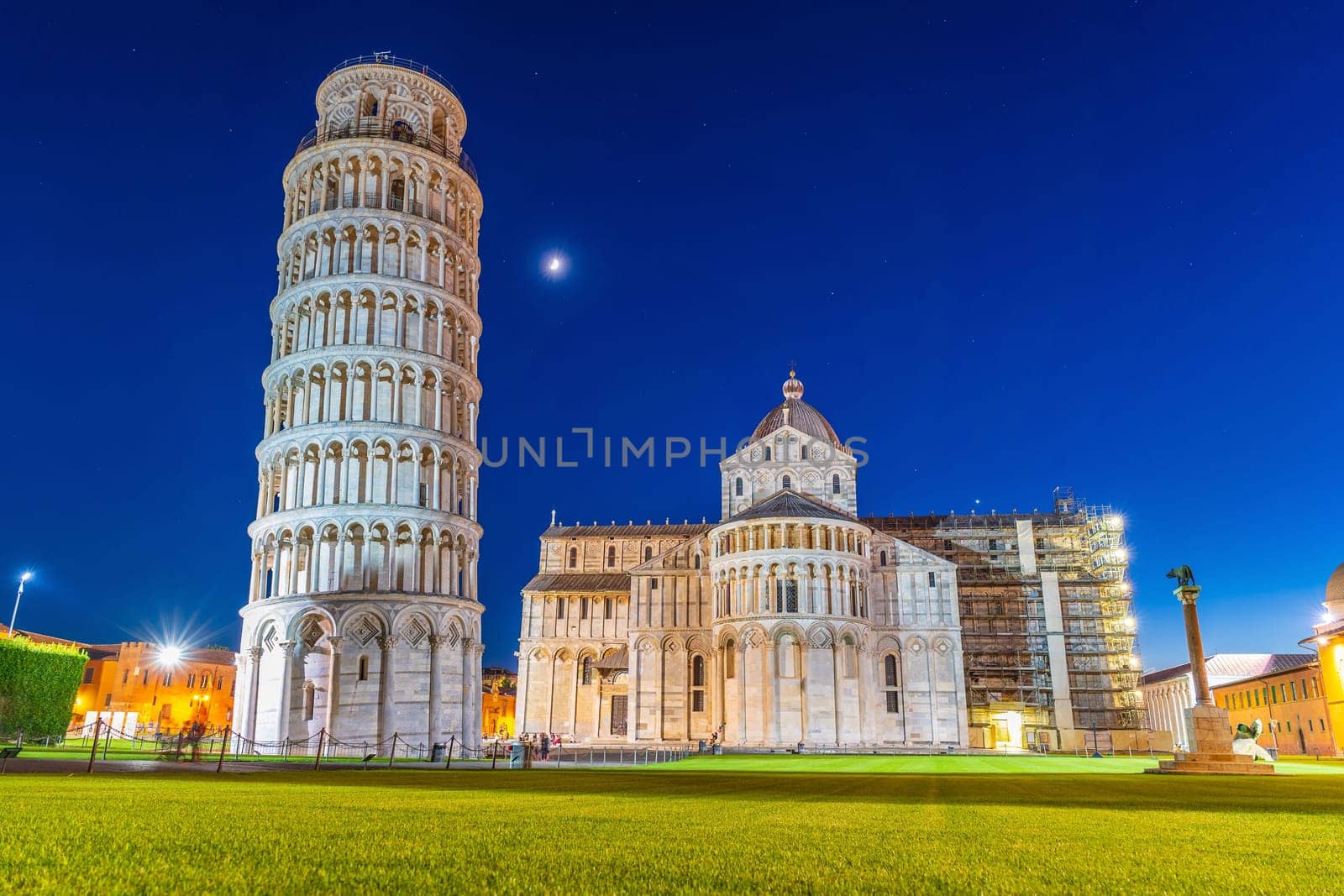 The famous Leaning Tower in Pisa, Italy by f11photo