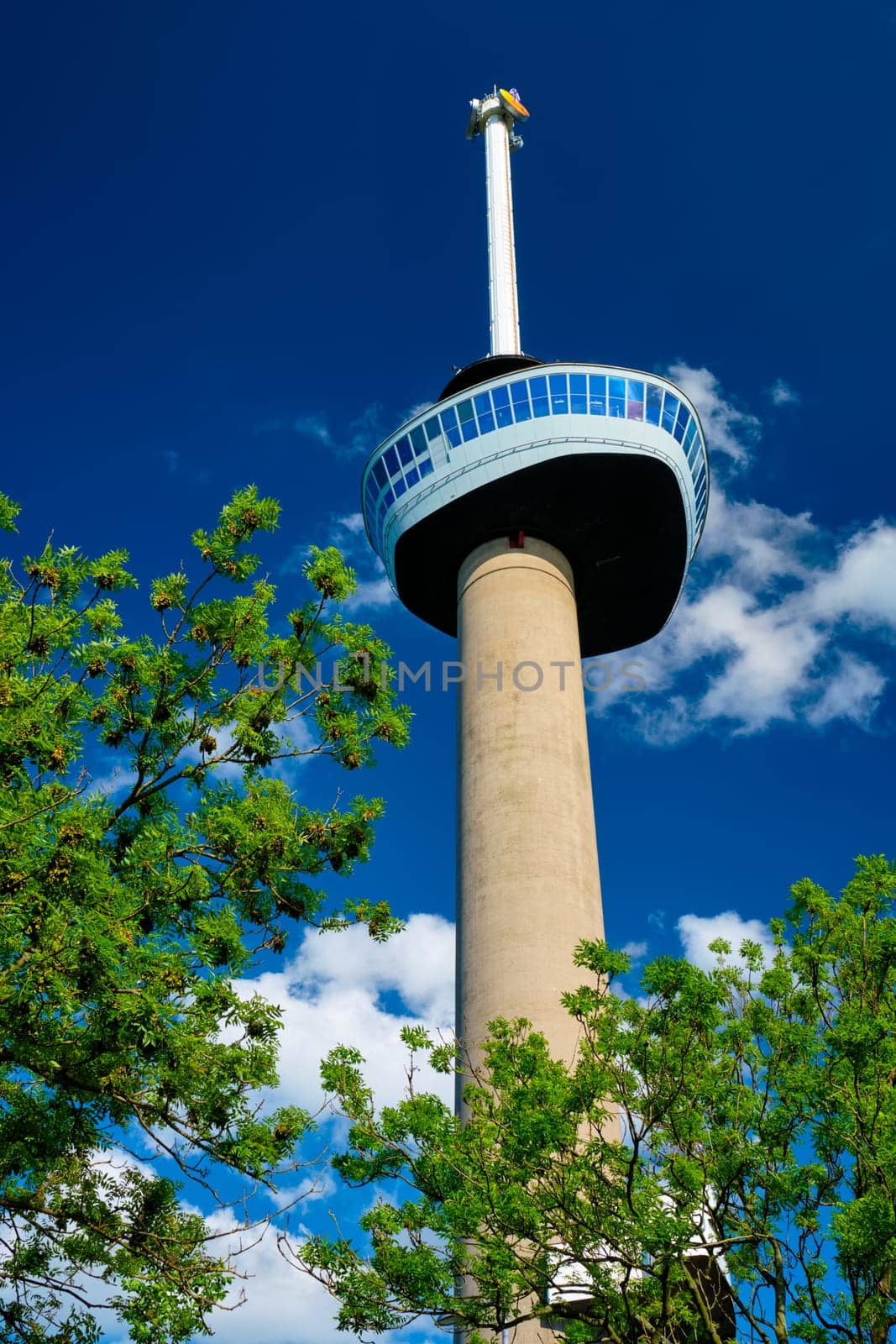 Euromast is observation tower in Rotterdam, Netherlands by dimol