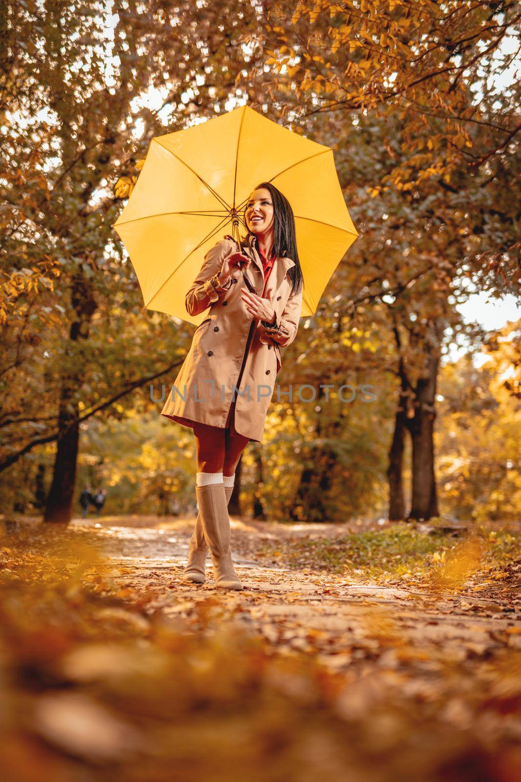 Happiness Under Umbrella by MilanMarkovic78