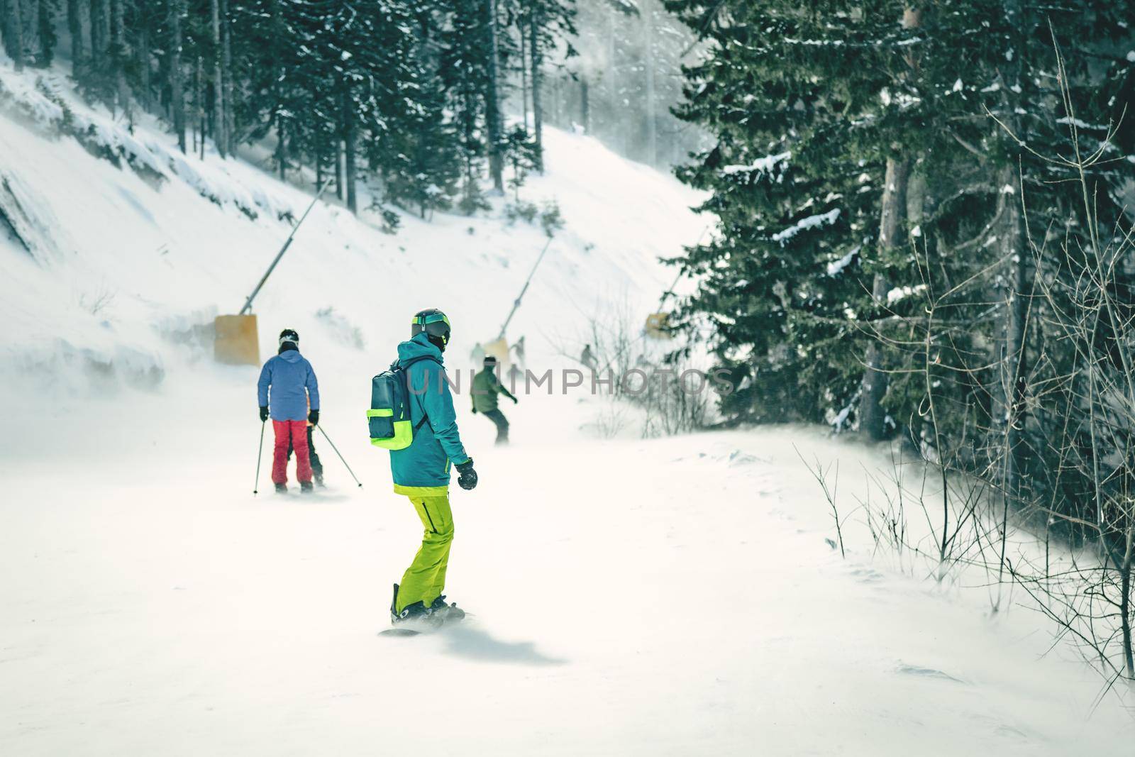 Skiing Resort by MilanMarkovic78