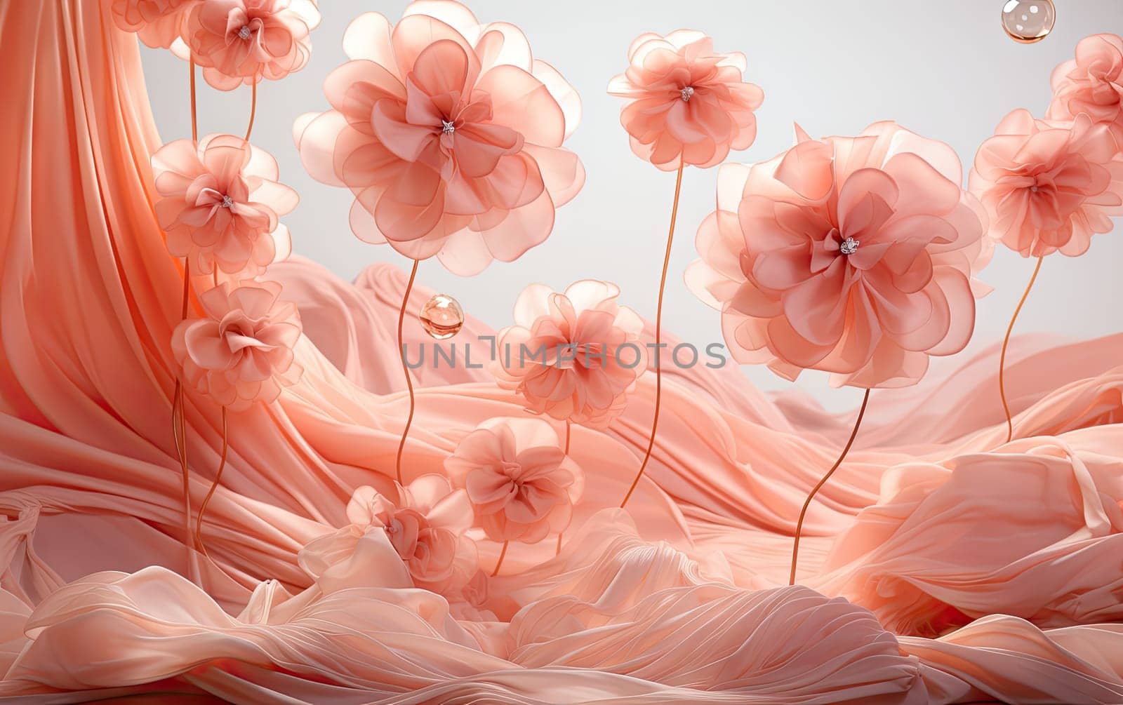 Maternity backMaternity background or elegant wedding backdrop Mansion hall ballroom interior with pink flower decorations and balloons.ground or elegant wedding backdrop Mansion hall ballroom interior with pink flower decorations and balloons