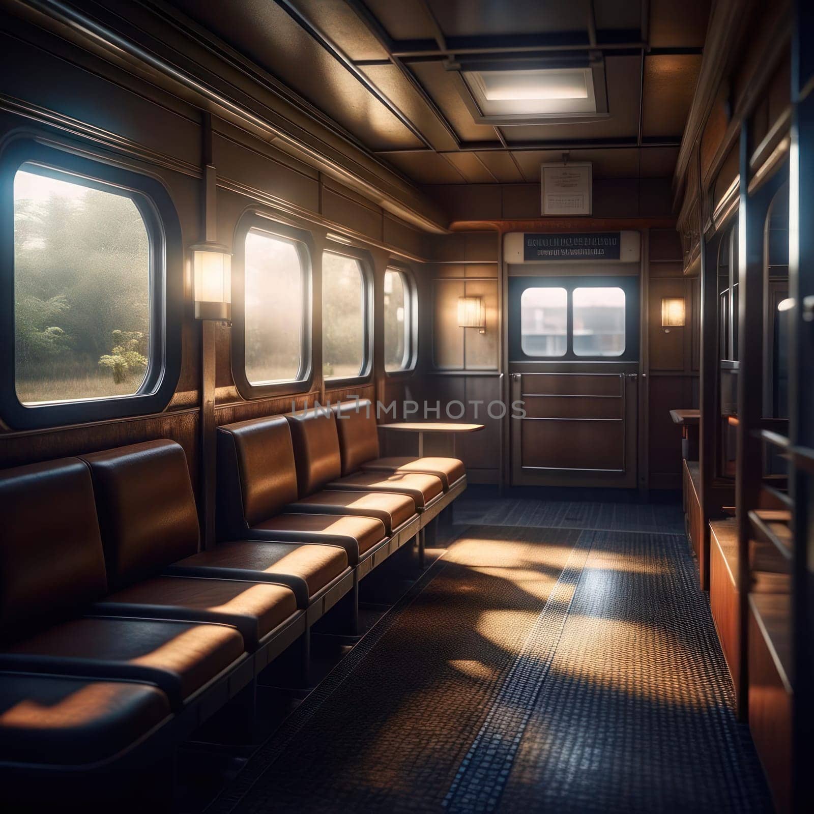 Train car. Image created by AI