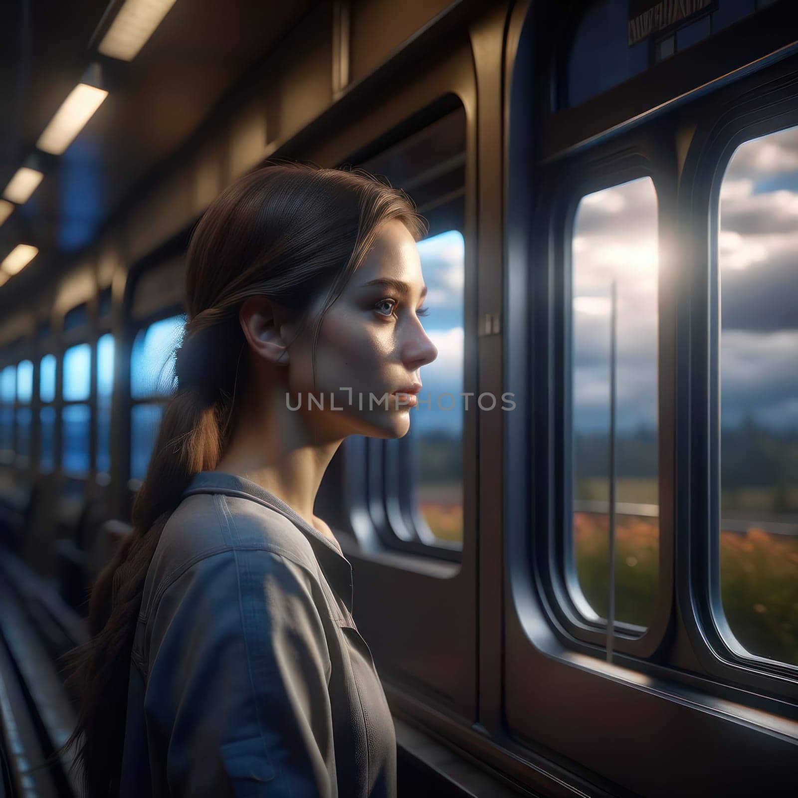 The Girl on the Train by nolimit046