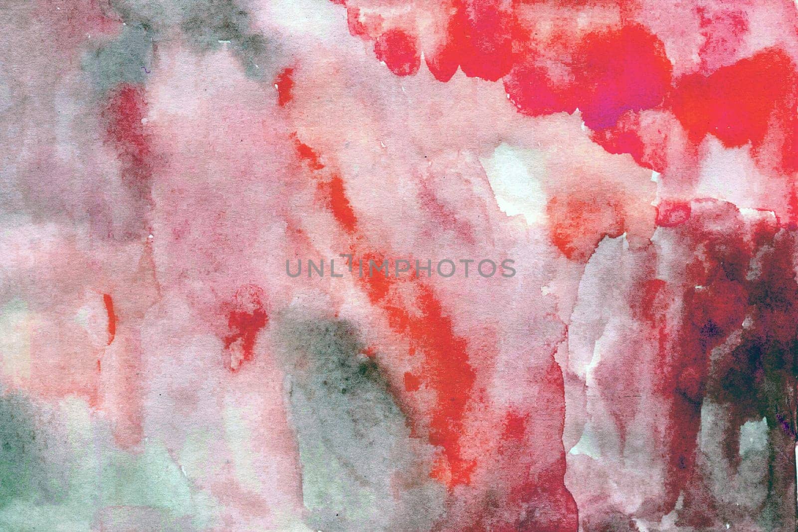 Red-gray watercolor paper background texture