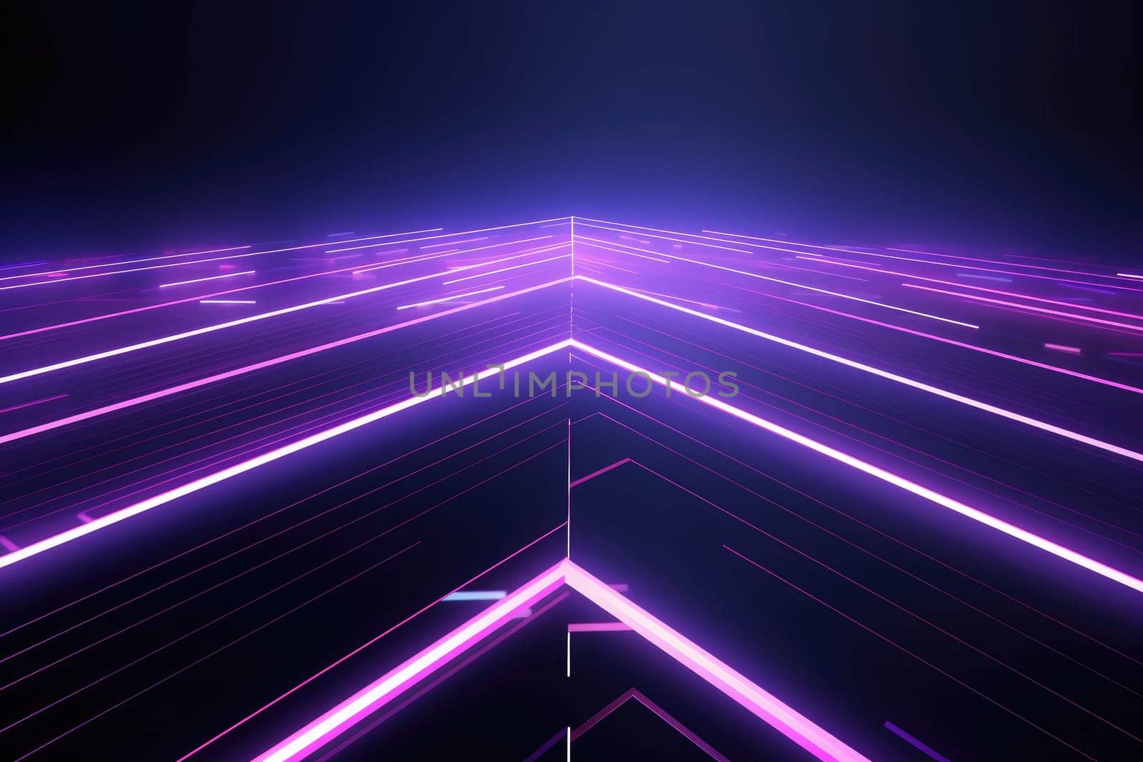 Futuristic technology background, Digital Geometric. Generative AI by itchaznong