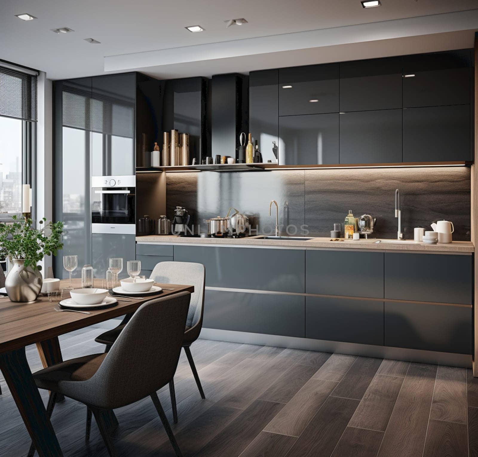 The Perfect Combination of Luxury and Style in Your Modern Kitchen Design by Andelov13