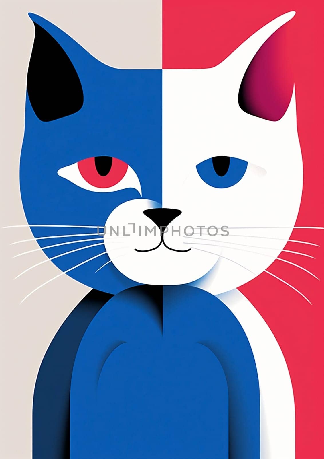 Pets design zoo background creative arts abstract head animal graphic kitten cartoon cute modern illustration style face nature cats poster icons portrait