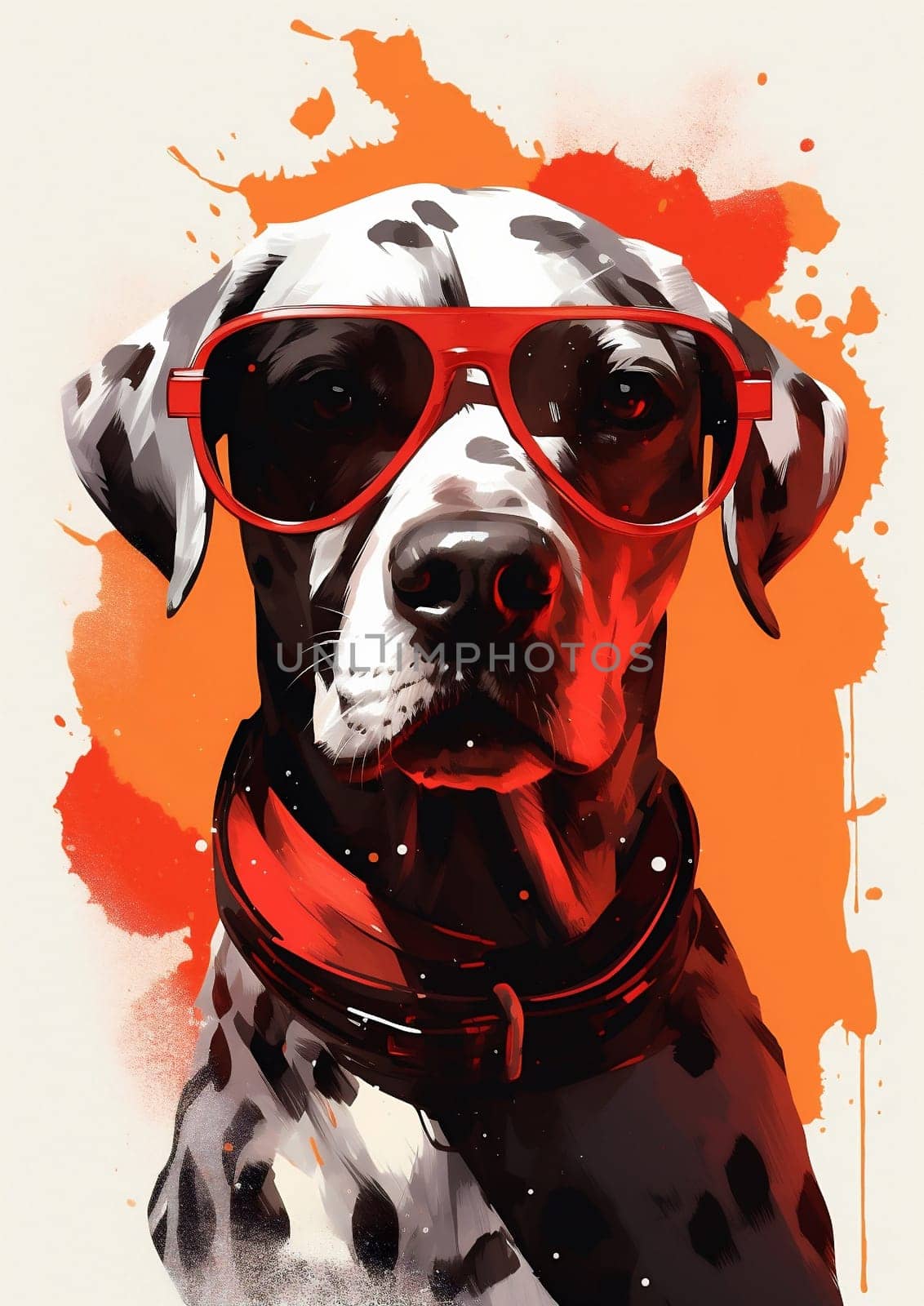 Illustration dog drawing glasses head portrait art sketch puppy cute beautiful domestic breed design graphic face pet adorable animal canine background