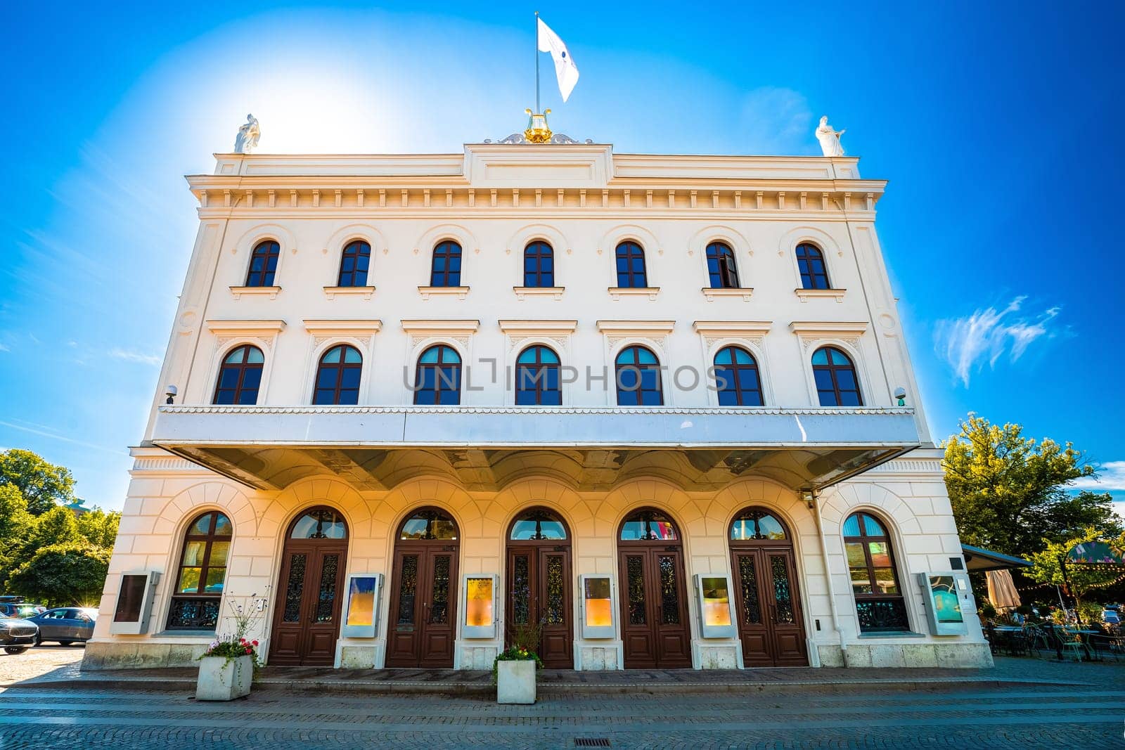 Grand Theater of Gothenburg front facade view by xbrchx