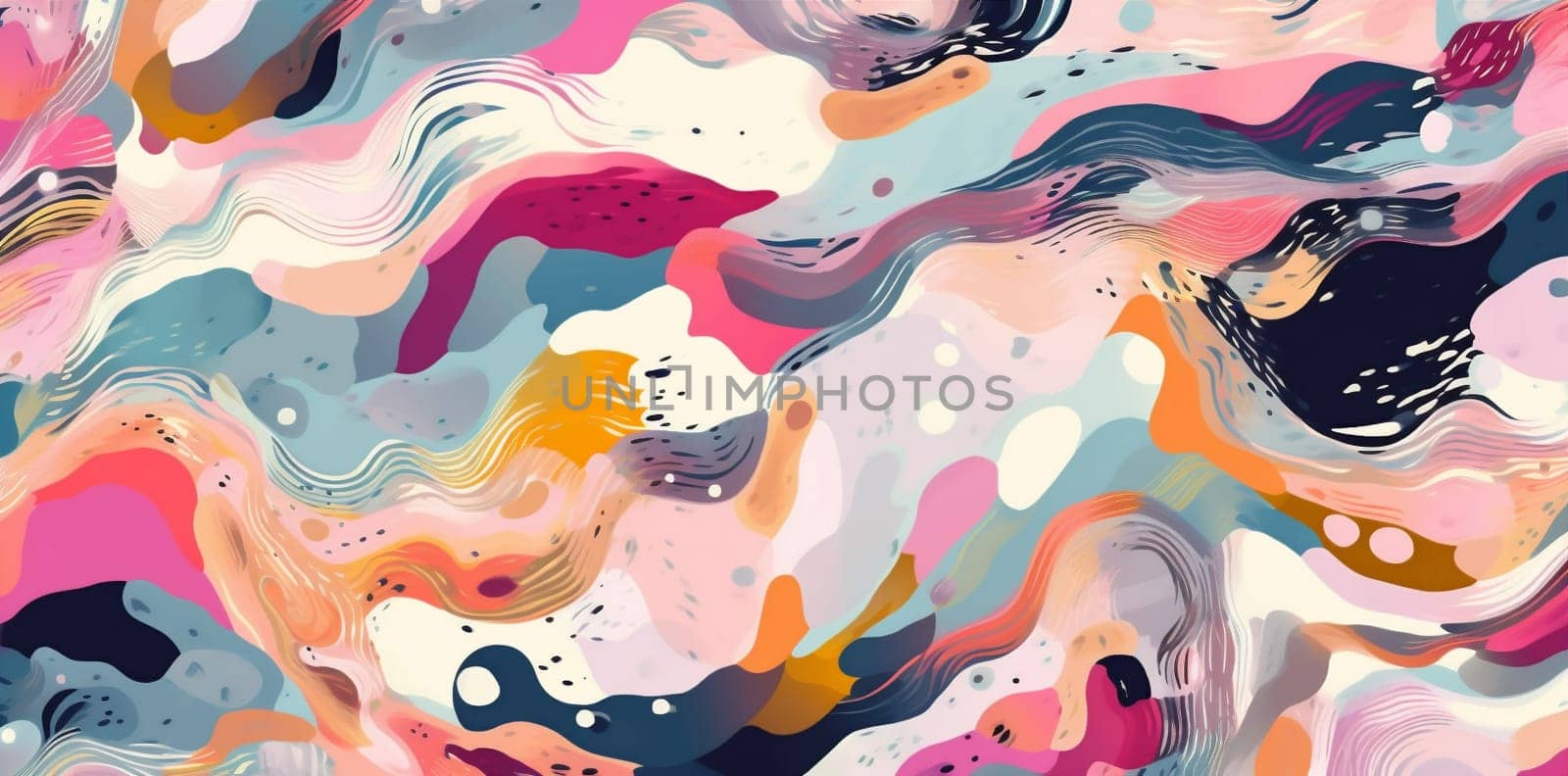 geometric abstract illustration design texture spot trendy trend print creative. Generative AI. by Vichizh