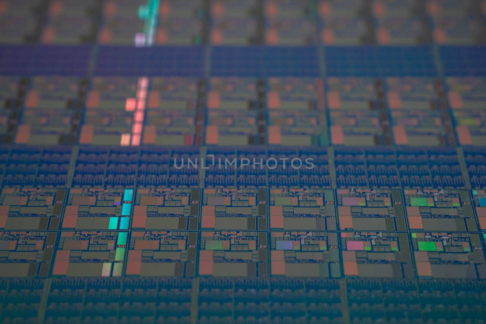 Silicon wafer for manufacturing semiconductor of integrated circuit. by pamai