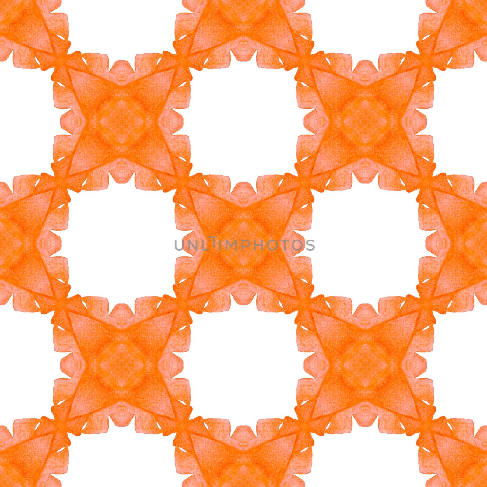 Textile ready remarkable print, swimwear fabric, wallpaper, wrapping. Orange sublime boho chic summer design. Exotic seamless pattern. Summer exotic seamless border.