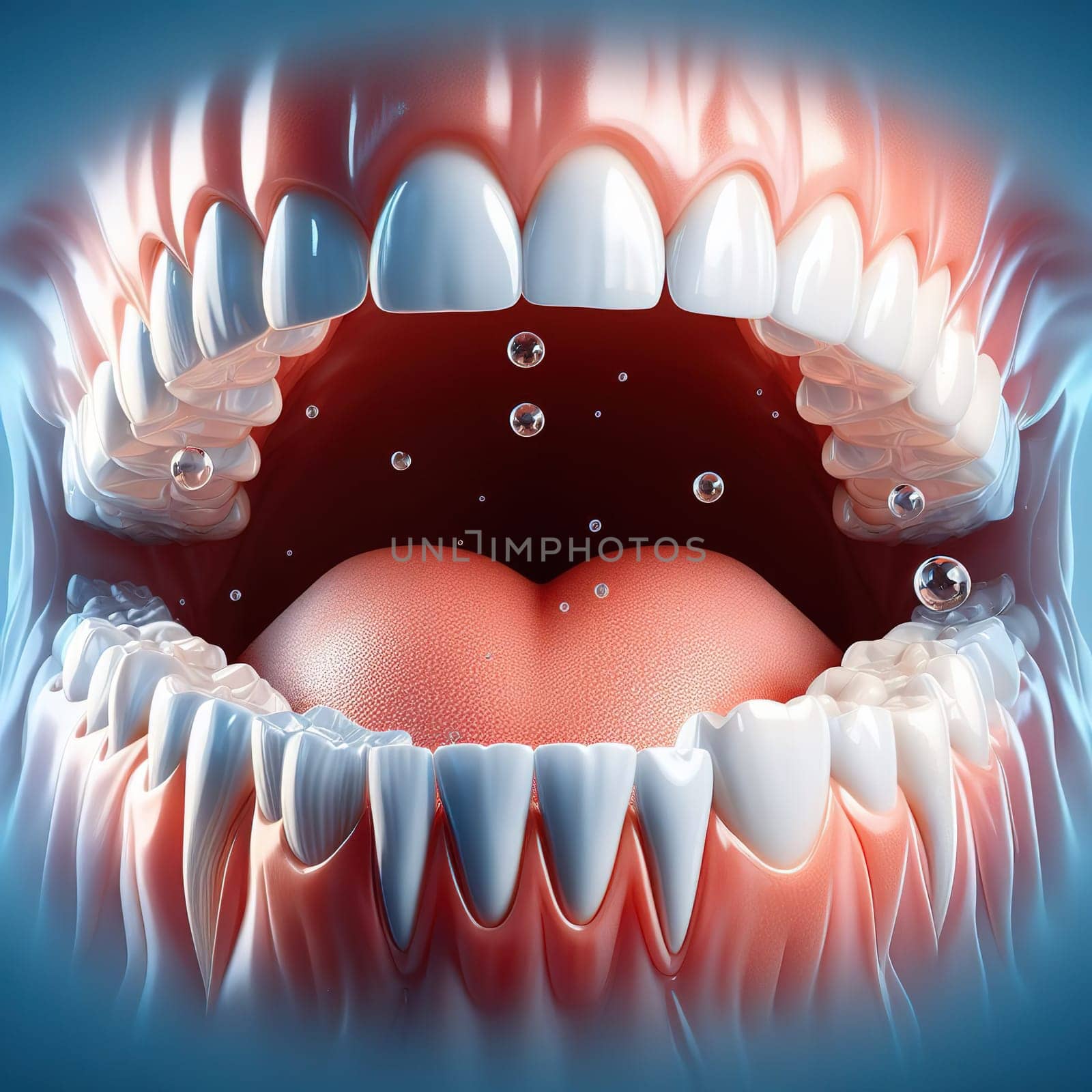 Illustration about healthy teeth. Generative AI High quality illustration