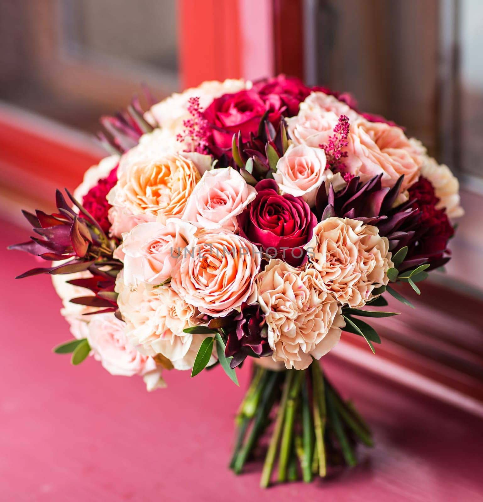 close up of wedding bouquet by Satura86