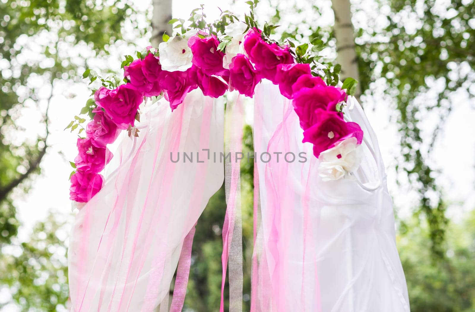 Wedding Ceremony Decorations Outdoors by Satura86