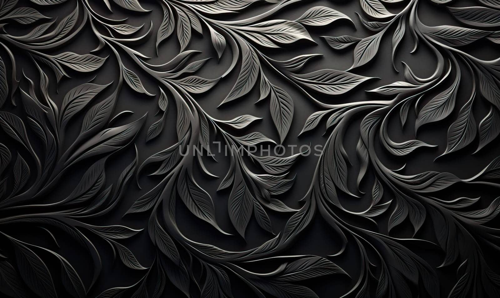 Dark abstract creative exuberant and refined texture background.