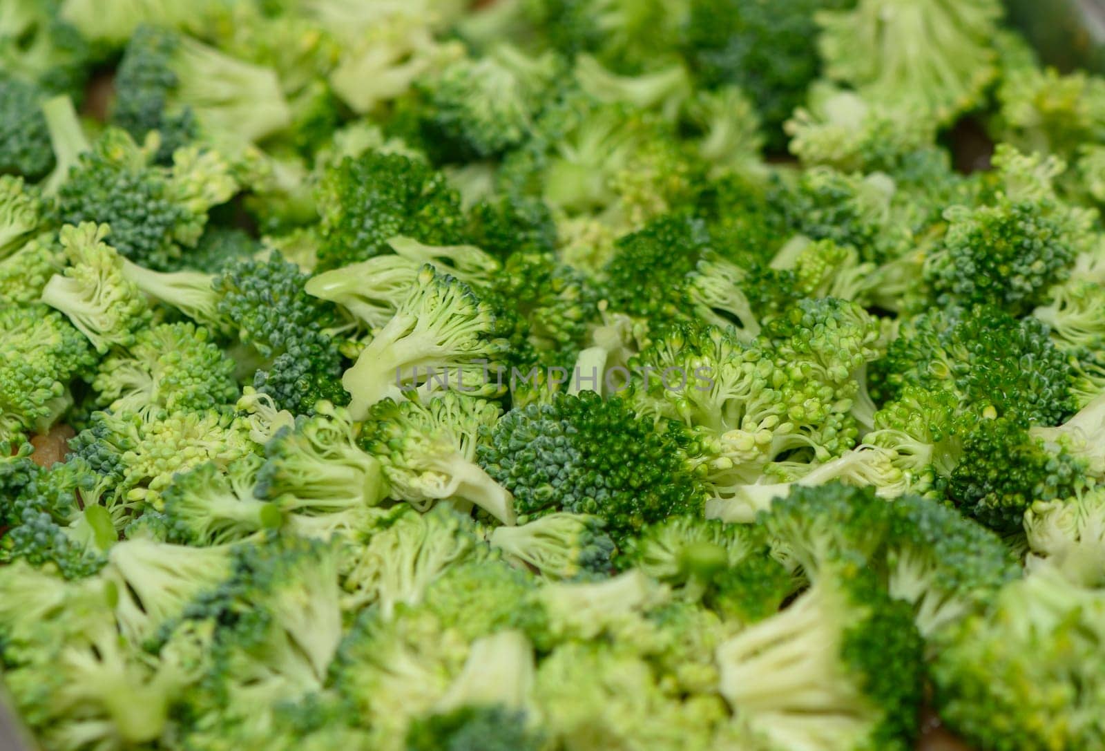 chopped fresh broccoli as background 1 by Mixa74