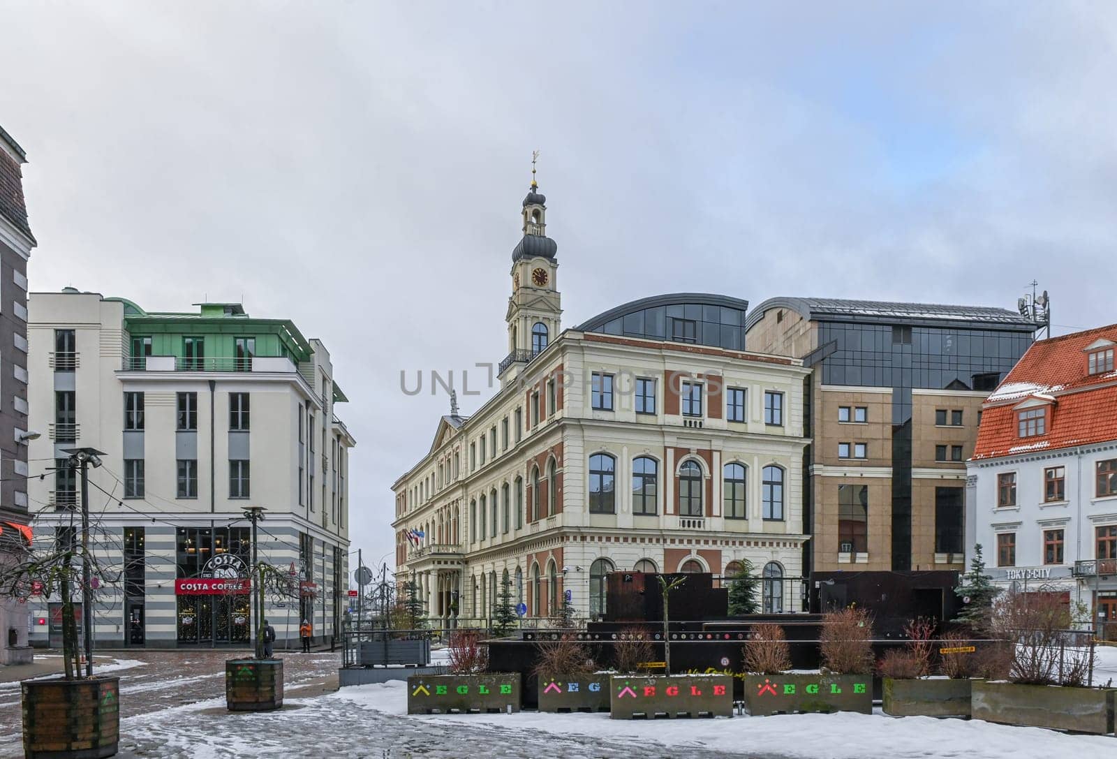 Town Hall in Old Riga in Latvia 1 by Mixa74