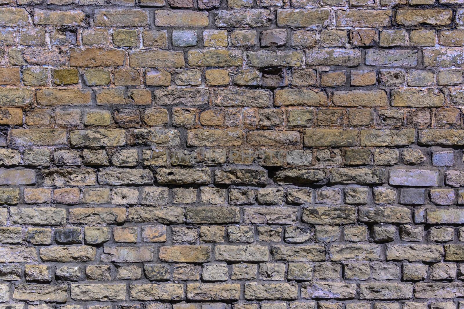 wall made of old sand-lime brick as a background 1