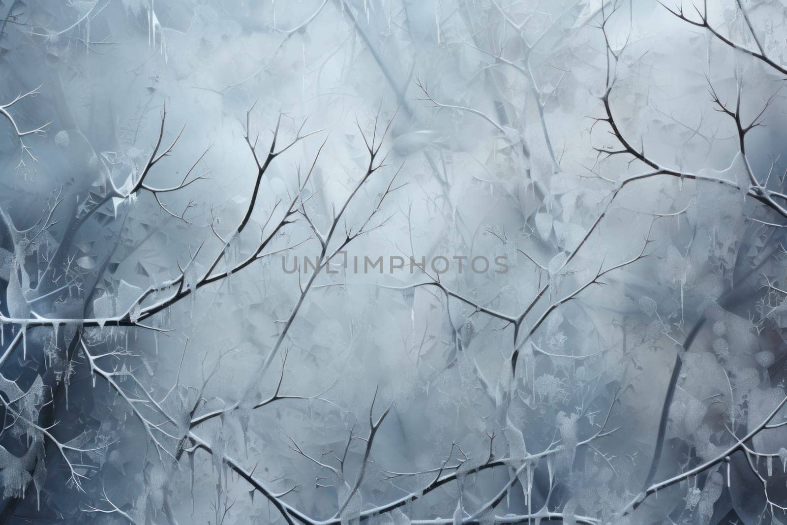 A mesmerizing exploration of winter's artistic side, unveiling captivating abstract patterns etched in the delicate intricacies of snow and frost on various surfaces.