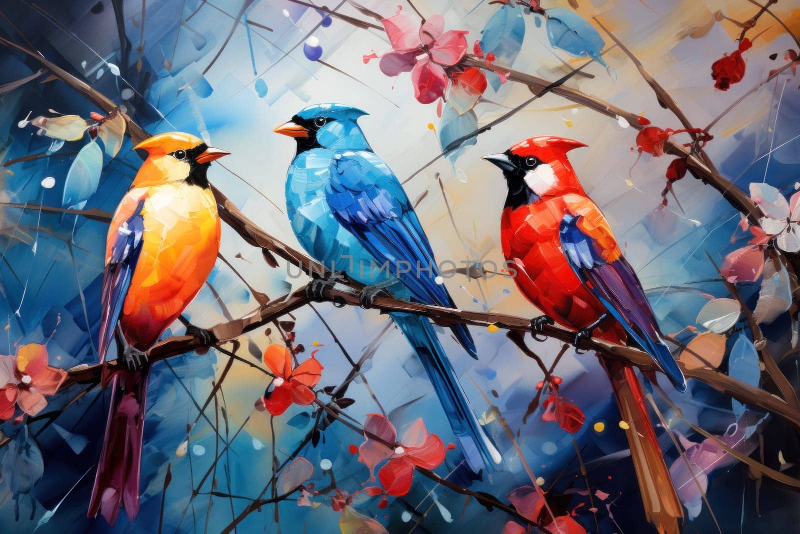 A stunning portrayal of winter's avian beauty, showcasing the artful photography of birds like cardinals, chickadees, and blue jays set against the pristine canvas of snow.