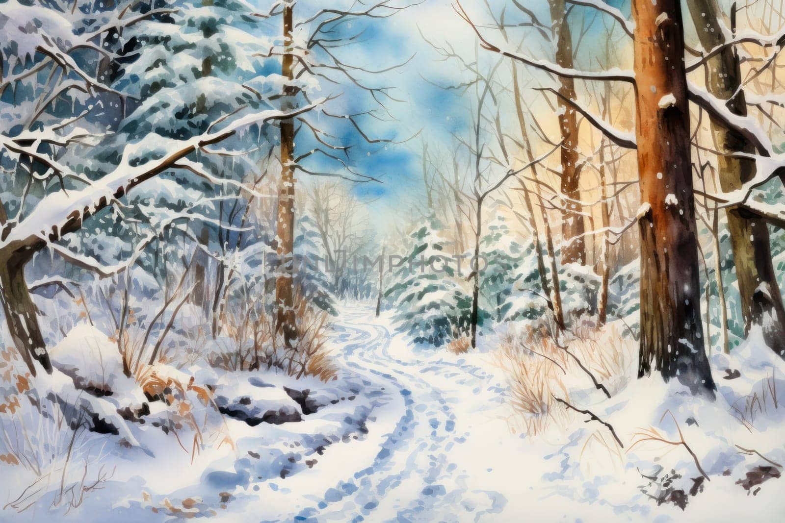 A captivating journey through winter's serene beauty, delving into the exploration and photography of forest trails blanketed in snow.